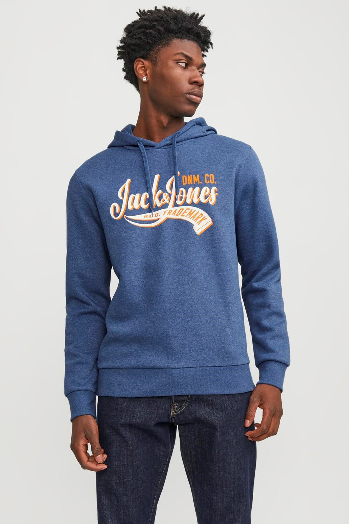 Jack & Jones Jjelogo Sweat Hood Erkek Sweatshirt 12233597