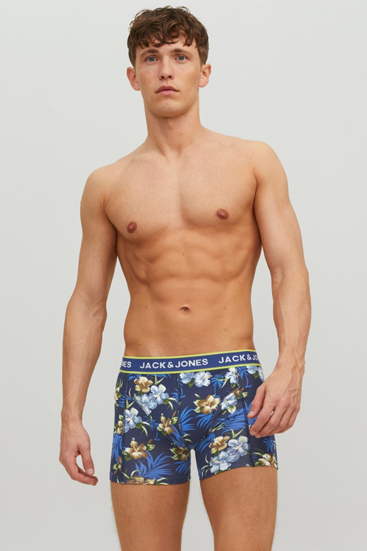 Jack & Jones JACFLOWER 12171253 3'lü Boxer