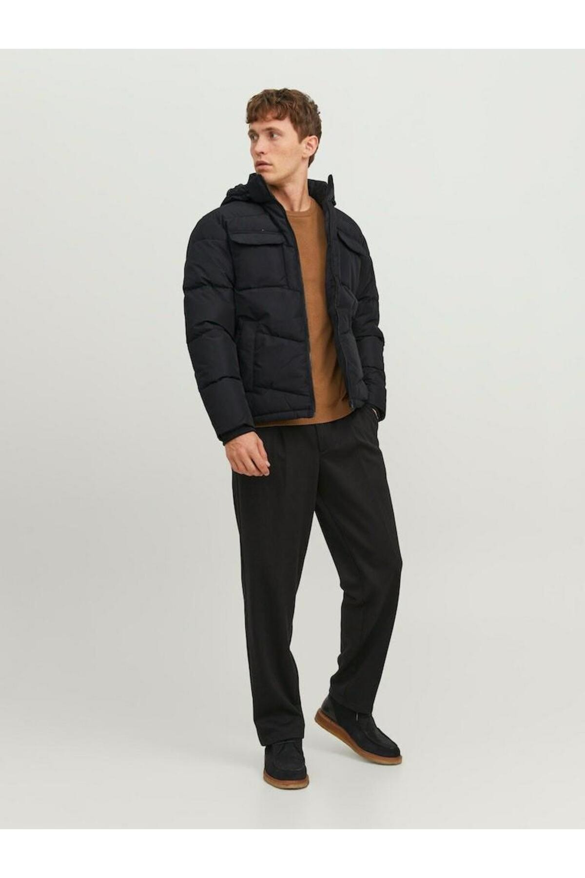 Jack Jones Mason Puffer Erkek Mont 12236044