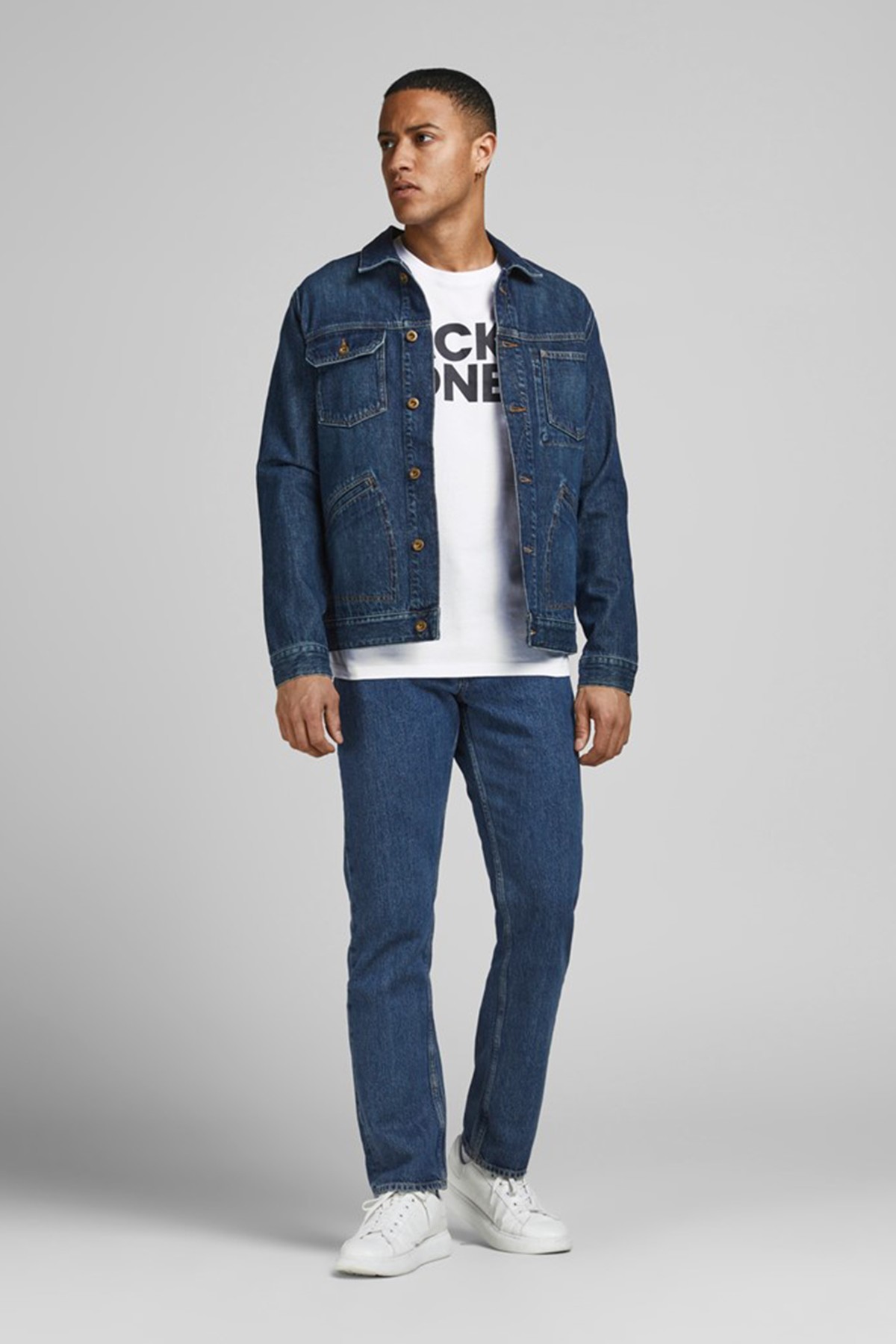 Jack & Jones JJECORP LOGO TEE SS 12151955 Erkek T-Shirt