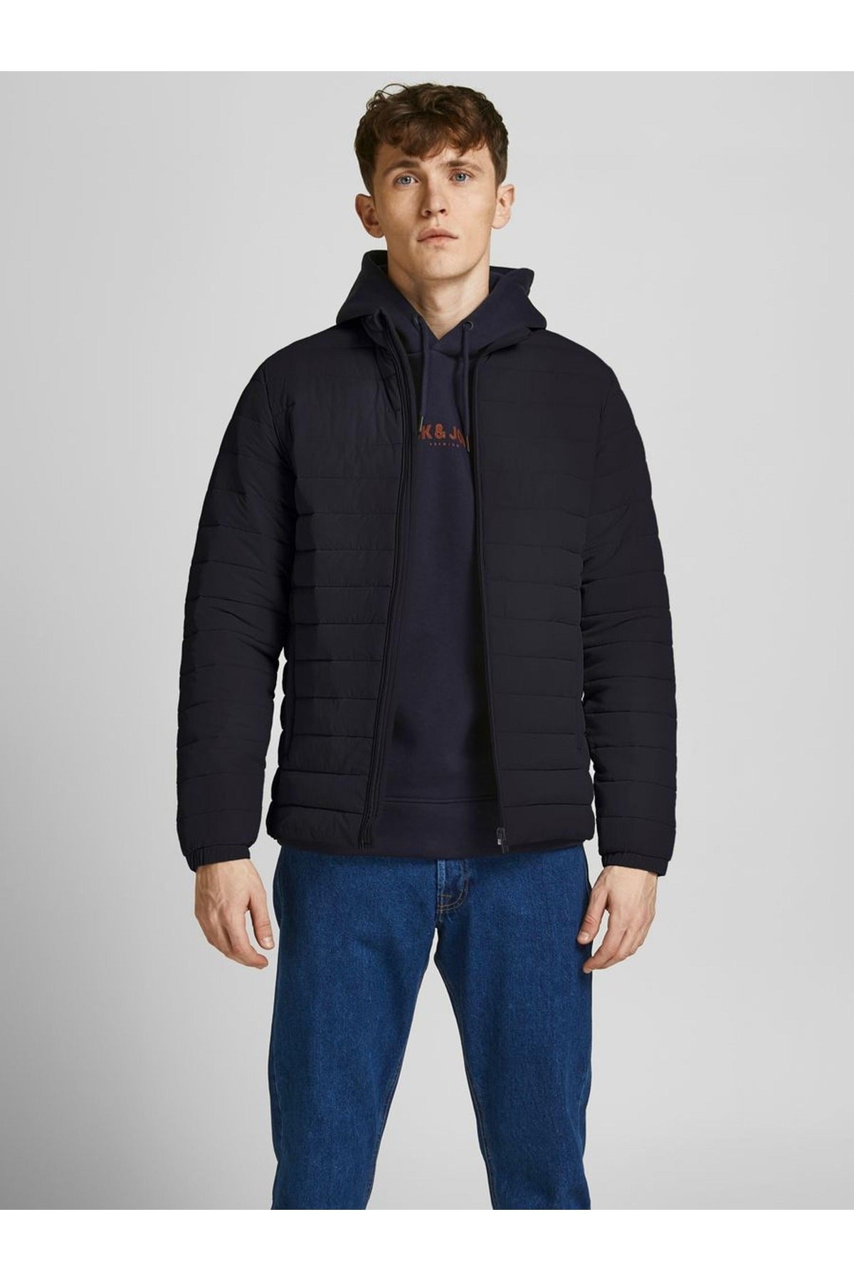 Jack & Jones Jjerecycle Puffer Collar Erkek Mont 12211129