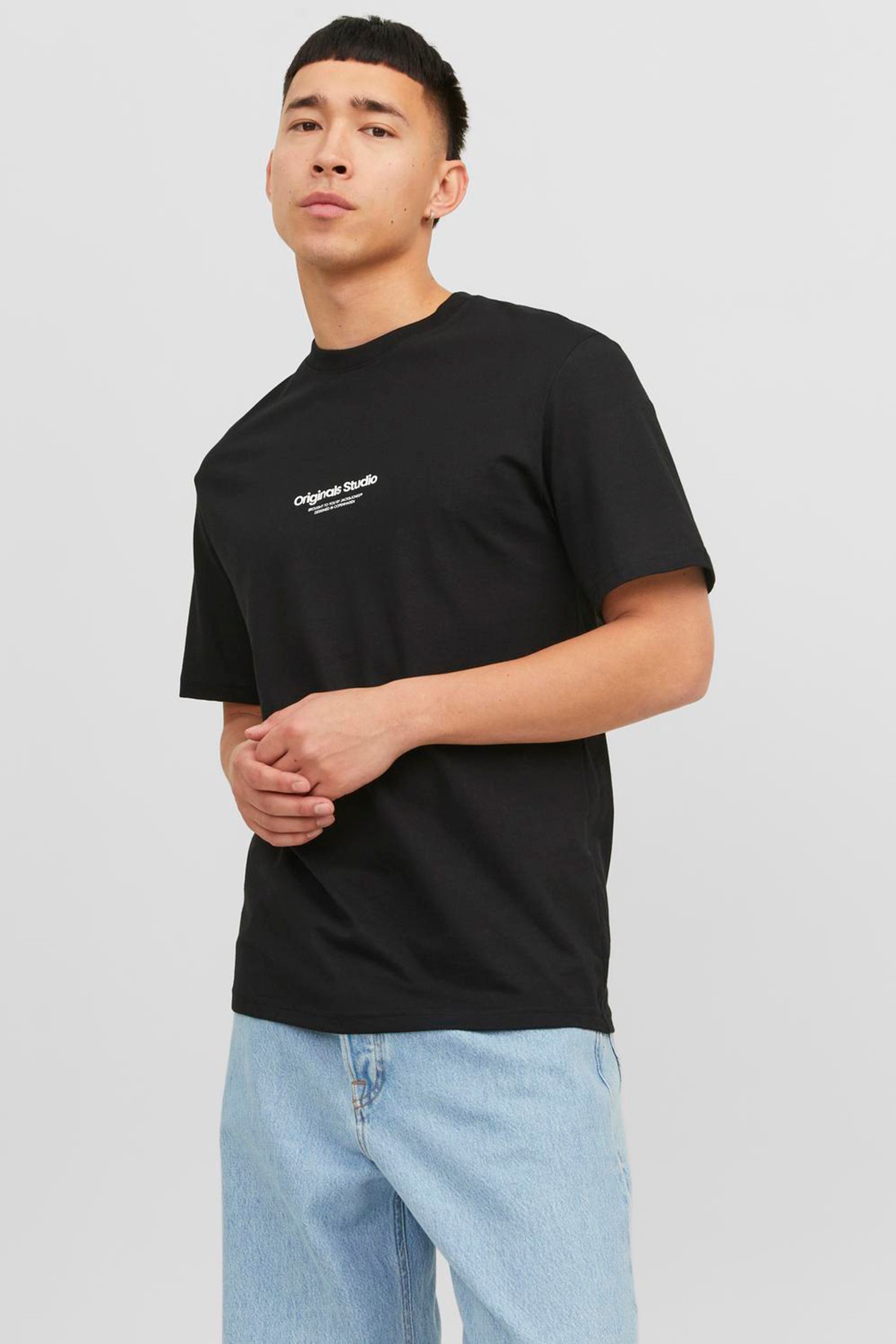 Jack & Jones Jorvesterbro Rahat Kesim Erkek T-Shirt 12240121