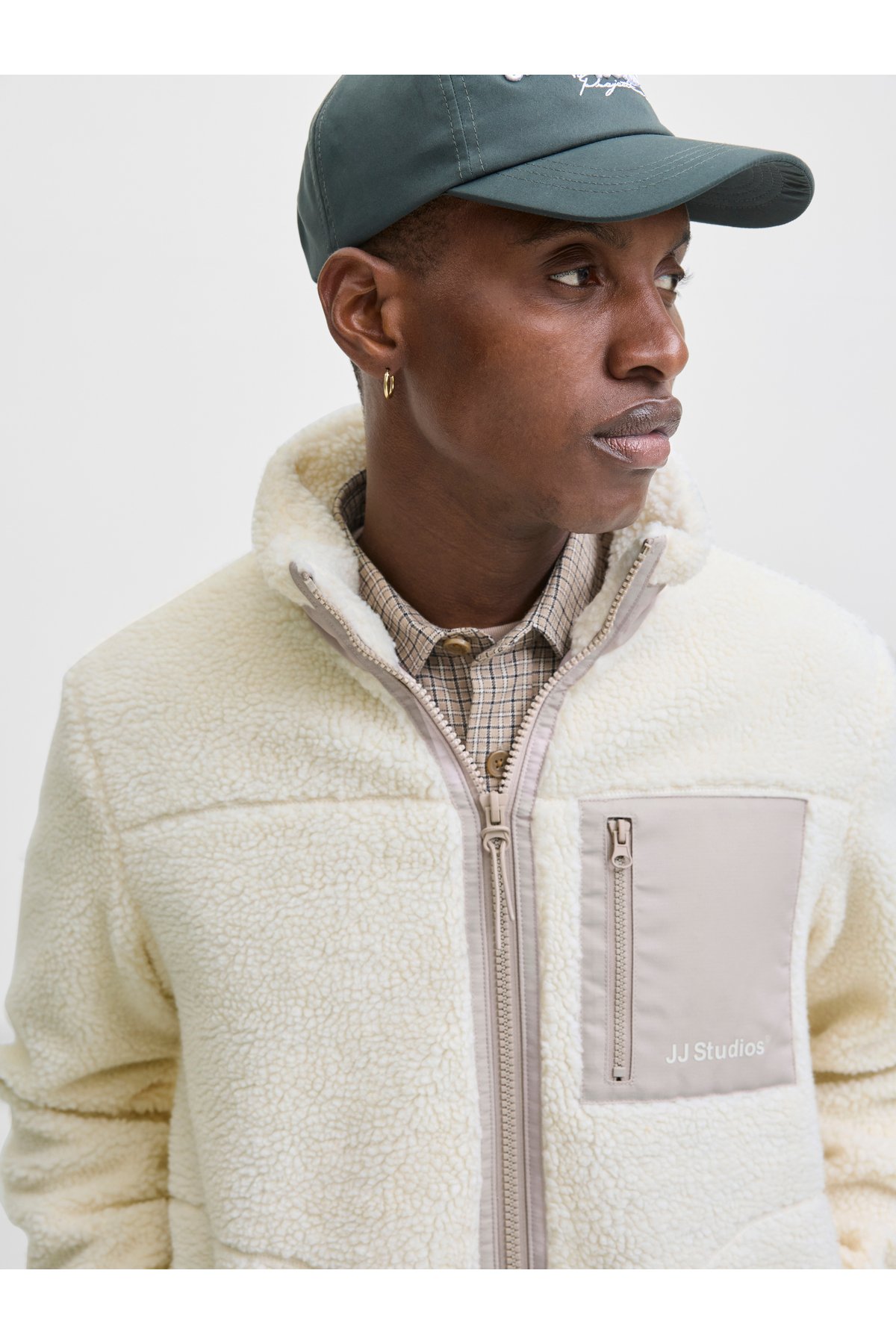 Jack & Jones Jjesoho Teddy Jacket Erkek Peluş Mont 12278784