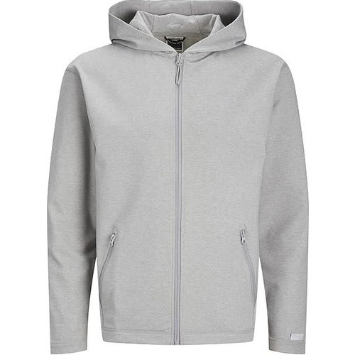 Jack & Jones Jcocloud Sweat Zıp Hood Tam Fermuarlı Kapüşonlu Sweat 12253764-LI