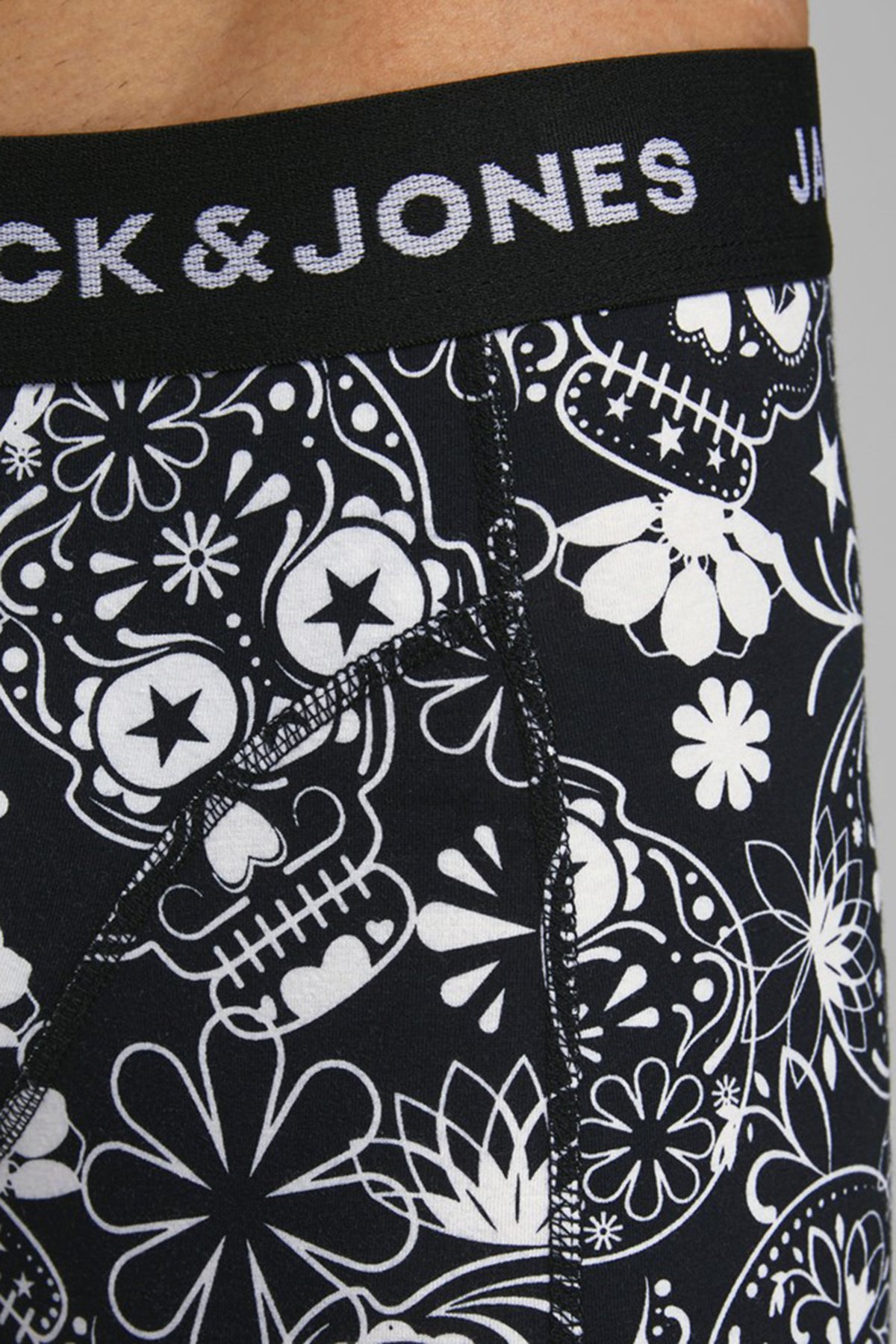 Jack & Jones JACSUGAR SKULL 12185485 3'lü Boxer