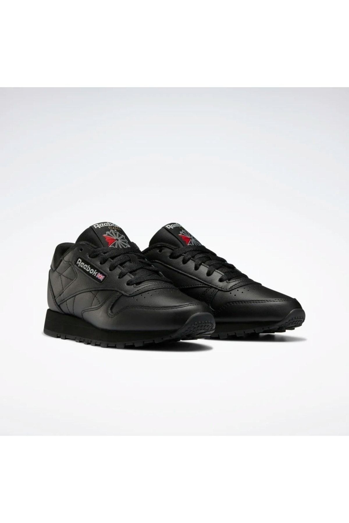 Reebok Classic Leather Kadın Siyah Sneaker 100010470-CL LTHR