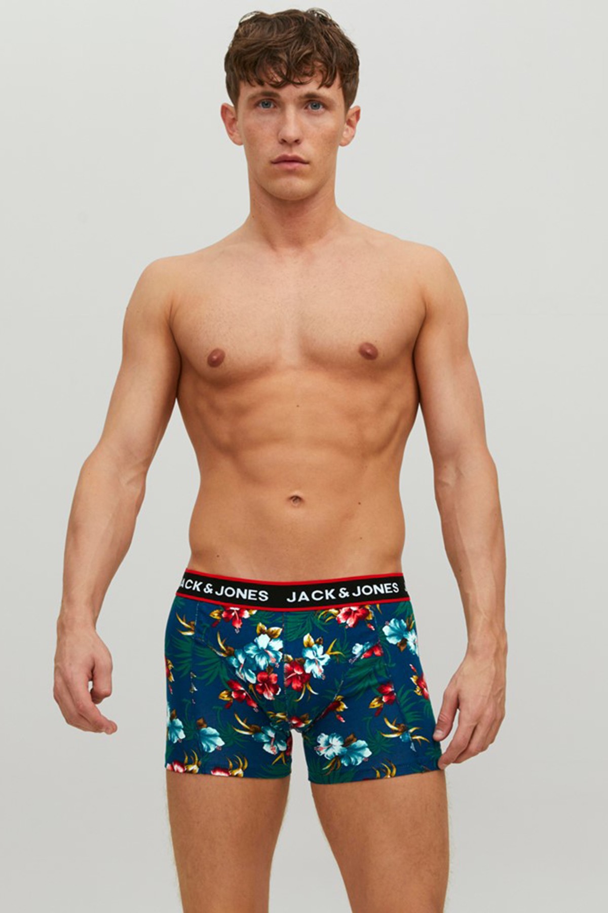 Jack & Jones JACFLOWER 12171253 3'lü Boxer