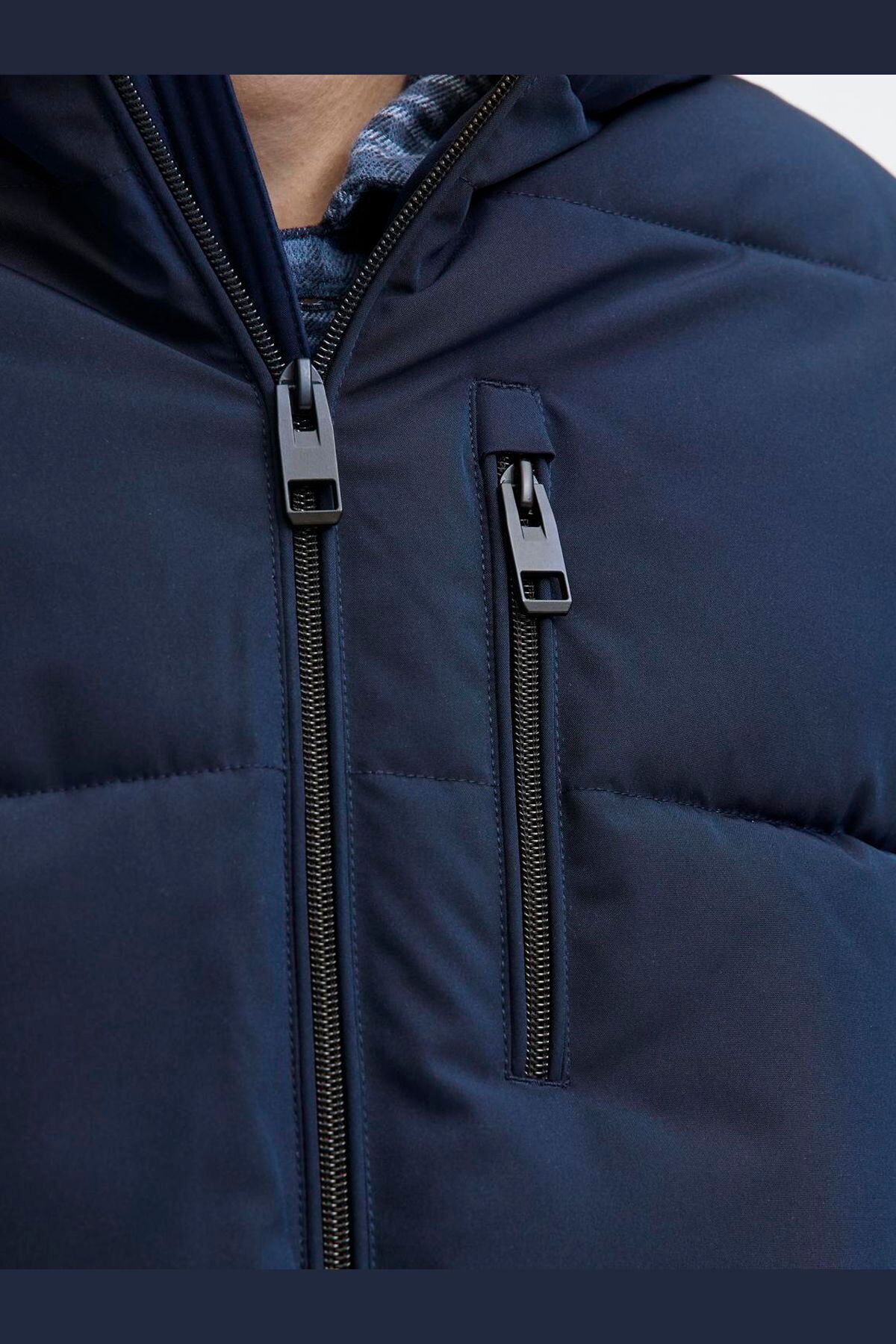 Erkek Kapüsonlu Puffer Mont - Owen