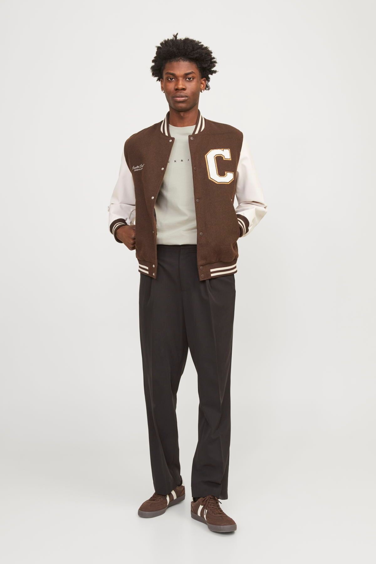 Jack&jones Star Erkek Bej Yuvarlak Yaka Tişört