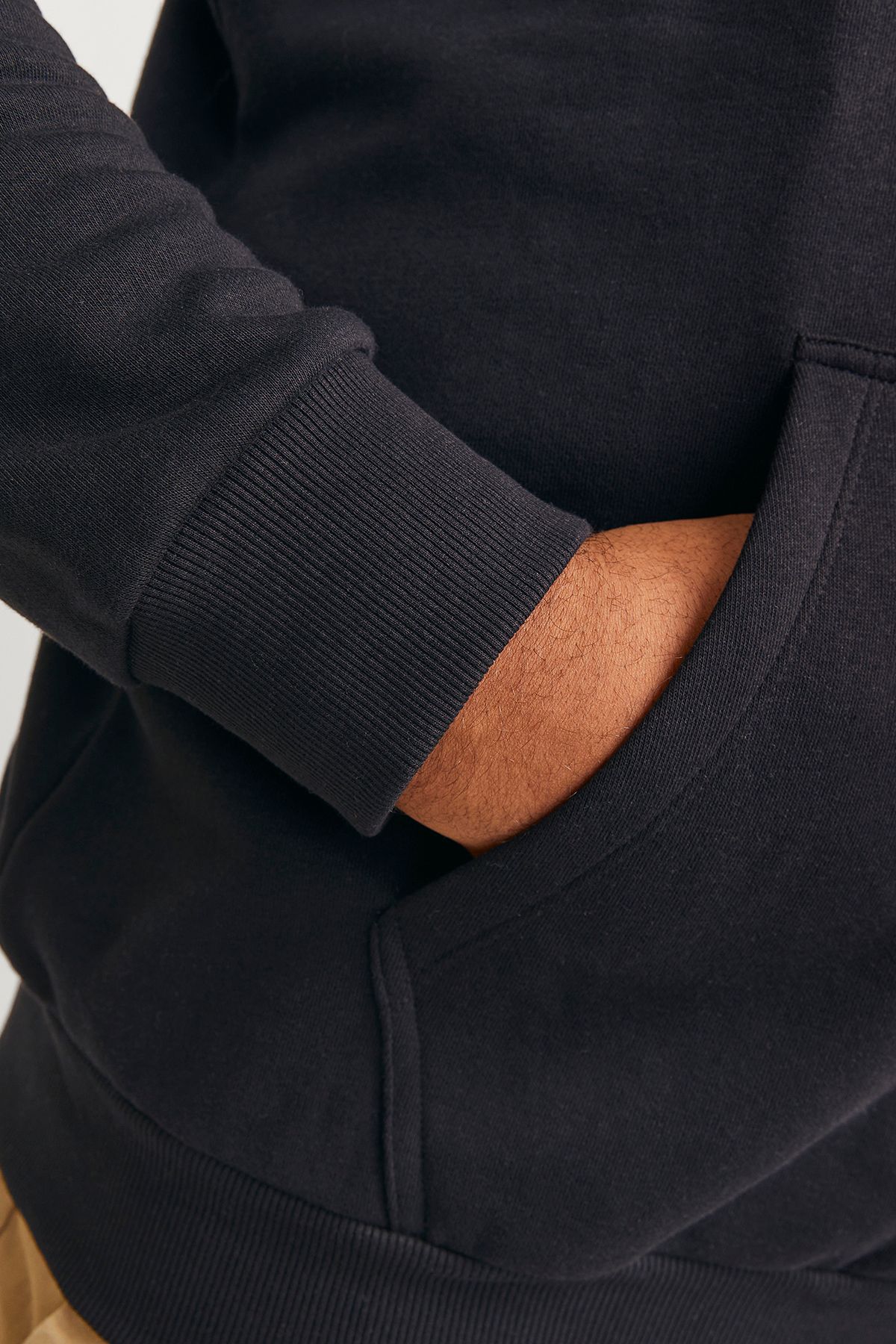 Jack & Jones JJECALEB Erkek Büyük Beden Sweatshirt 12258867