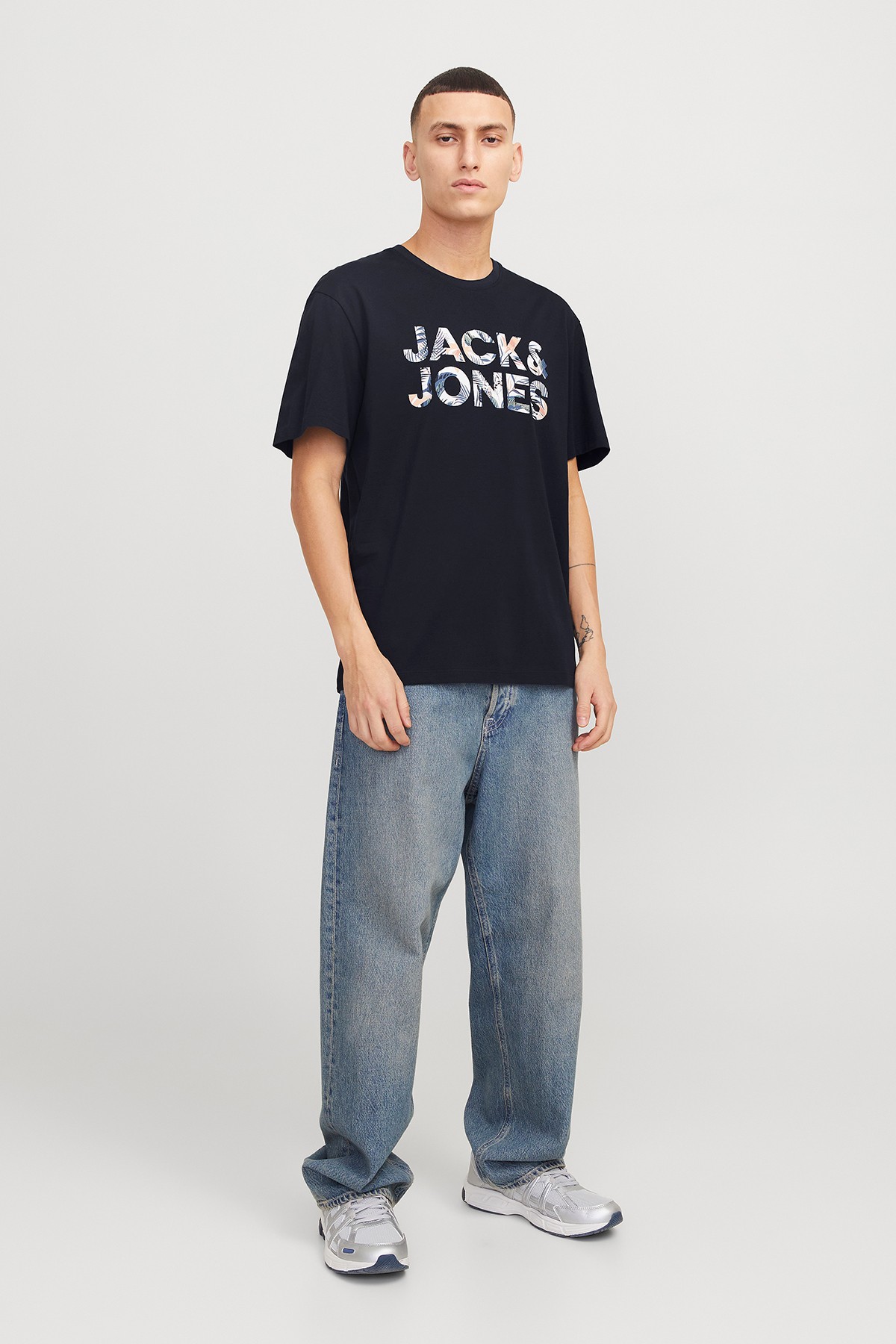 Jack & Jones Jjebryan Corp Logo Erkek T-Shirt 12268127