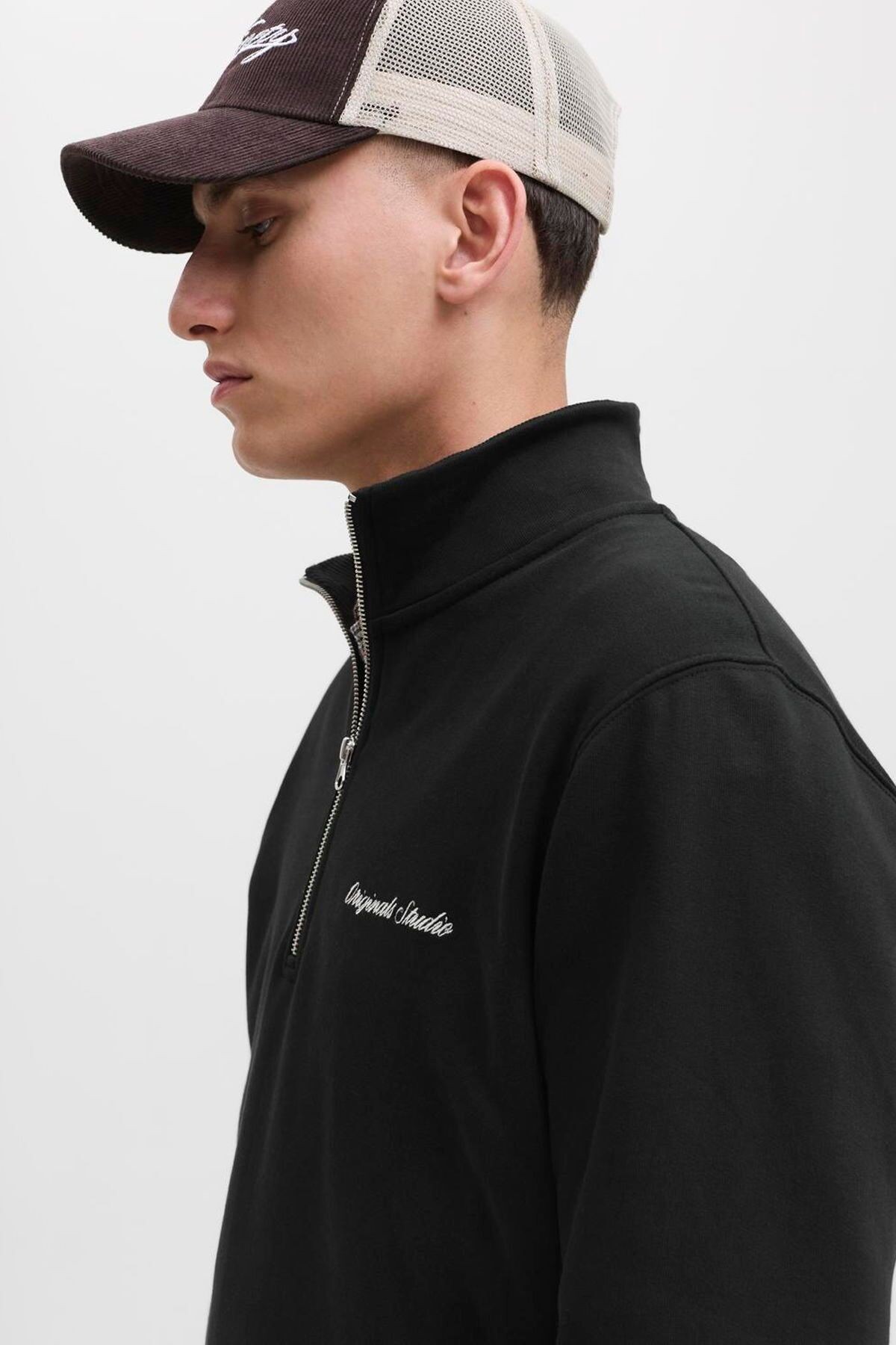 Jack & Jones Jornorrebro Erkek Dik Yaka Sweatshirt 12282899