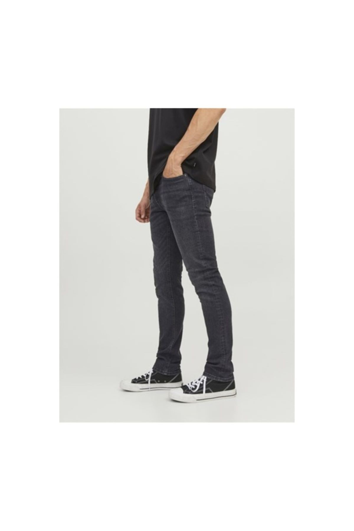 Jack & Jones Jjıglenn Jjorıgınal Sq 270 Noos Erkek Kot Pantolon 12243595 Black Denim