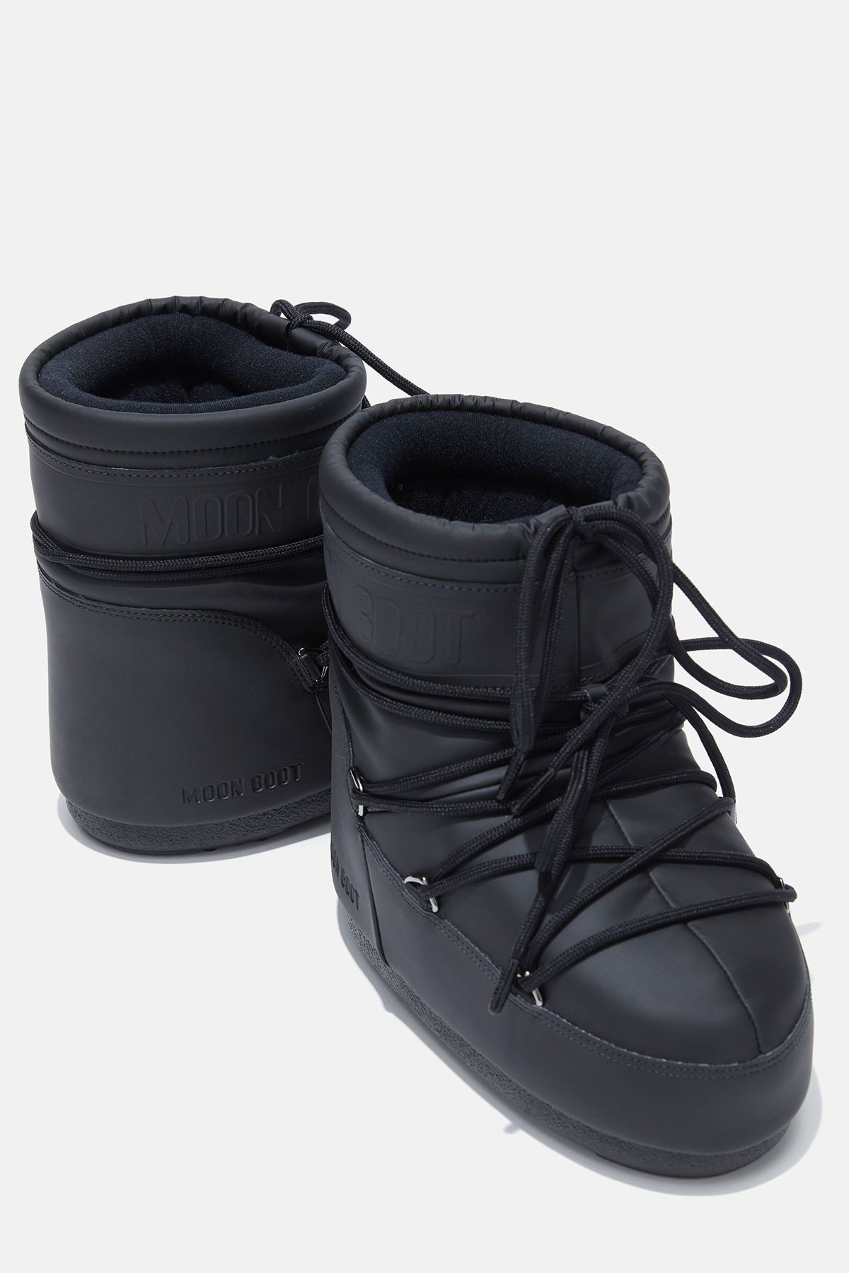 Moon Boot Icon Low Rubber Black Kadın Kar Botu 80D1409380