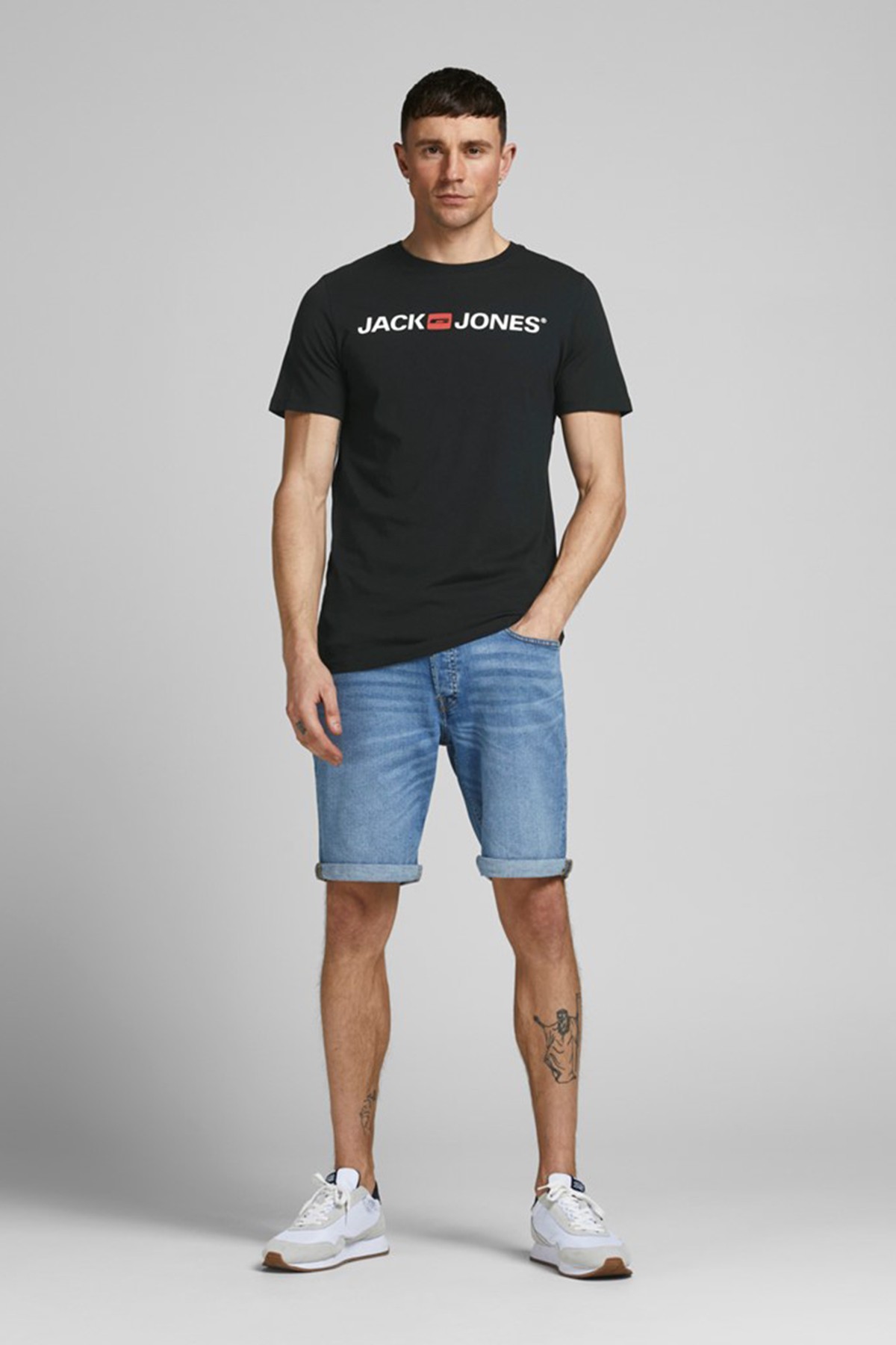 Jack & Jones JJECORP LOGO TEE SS 12137126 Erkek T-Shirt