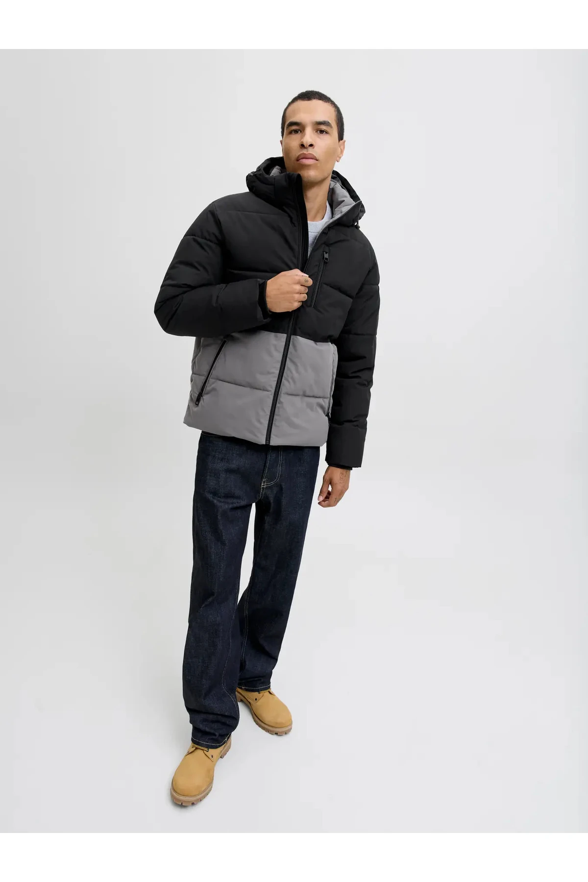 Jack & Jones Owen Puffer Erkek Su Geçirmez Mont 12278792