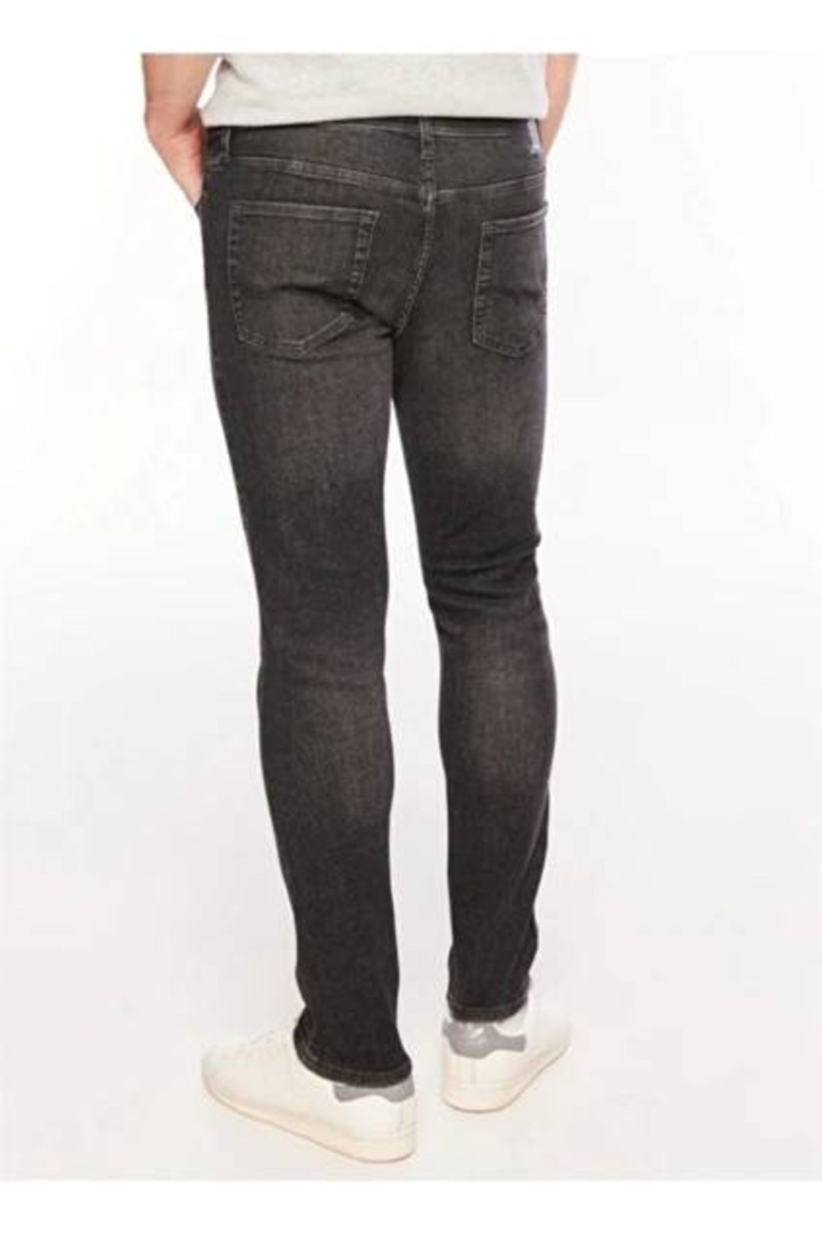 Jack & Jones Jjıglenn Jjorıgınal Sq 270 Noos Erkek Kot Pantolon 12243595 Black Denim