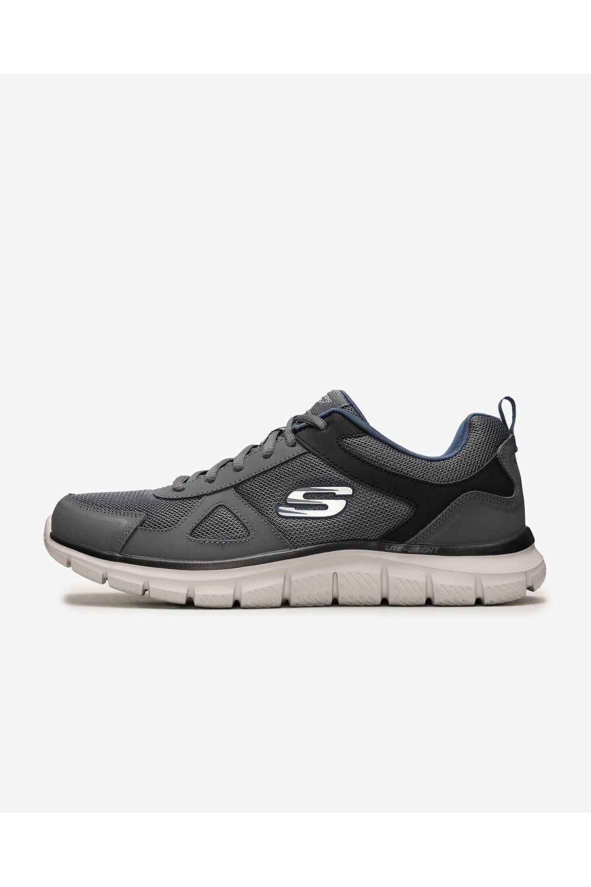 Skechers Track Scloric Erkek Gri Spor Ayakkabı 52631-GVNY