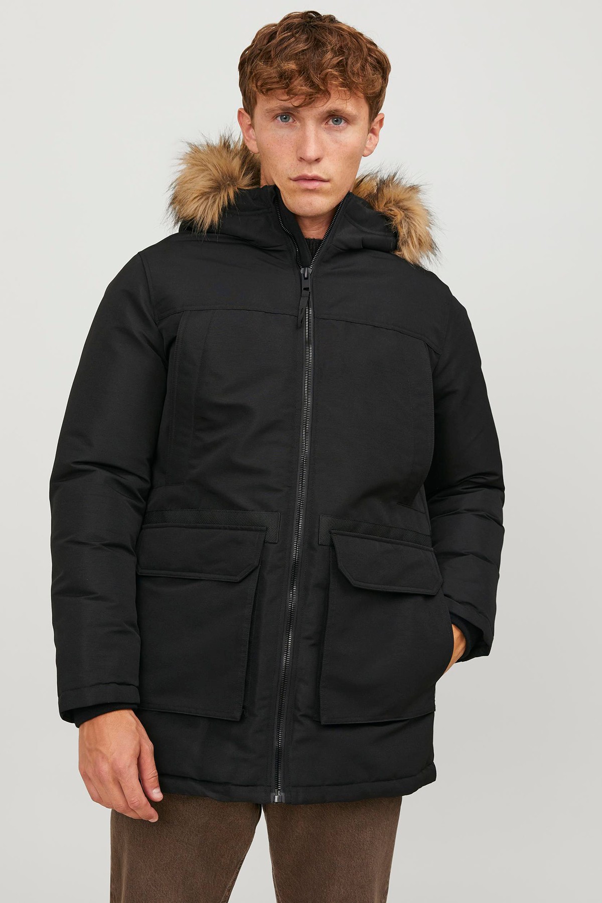 Jack & Jones JJEWING PARKA Erkek Kaban 12235858