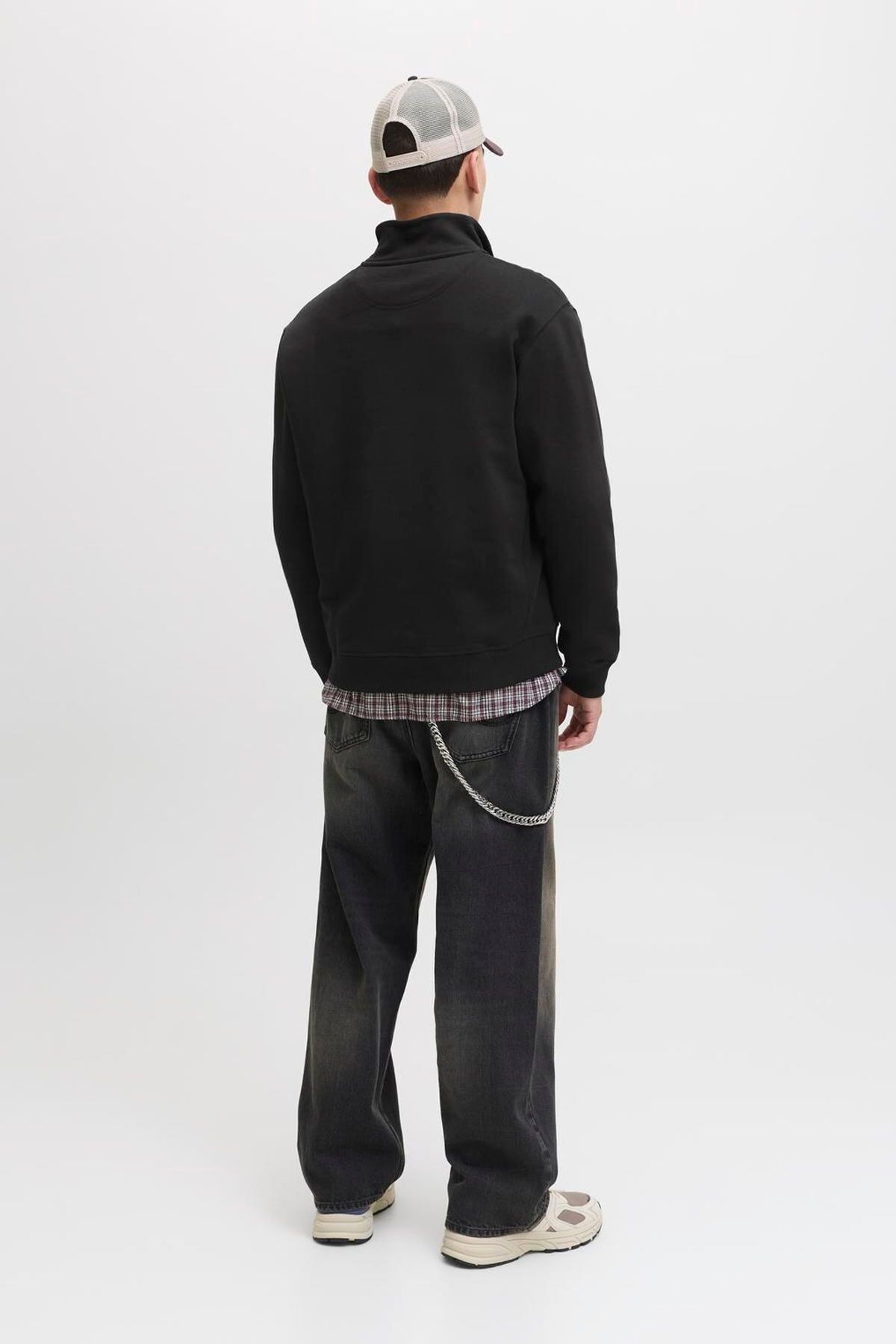 Jack & Jones Jornorrebro Erkek Dik Yaka Sweatshirt 12282899