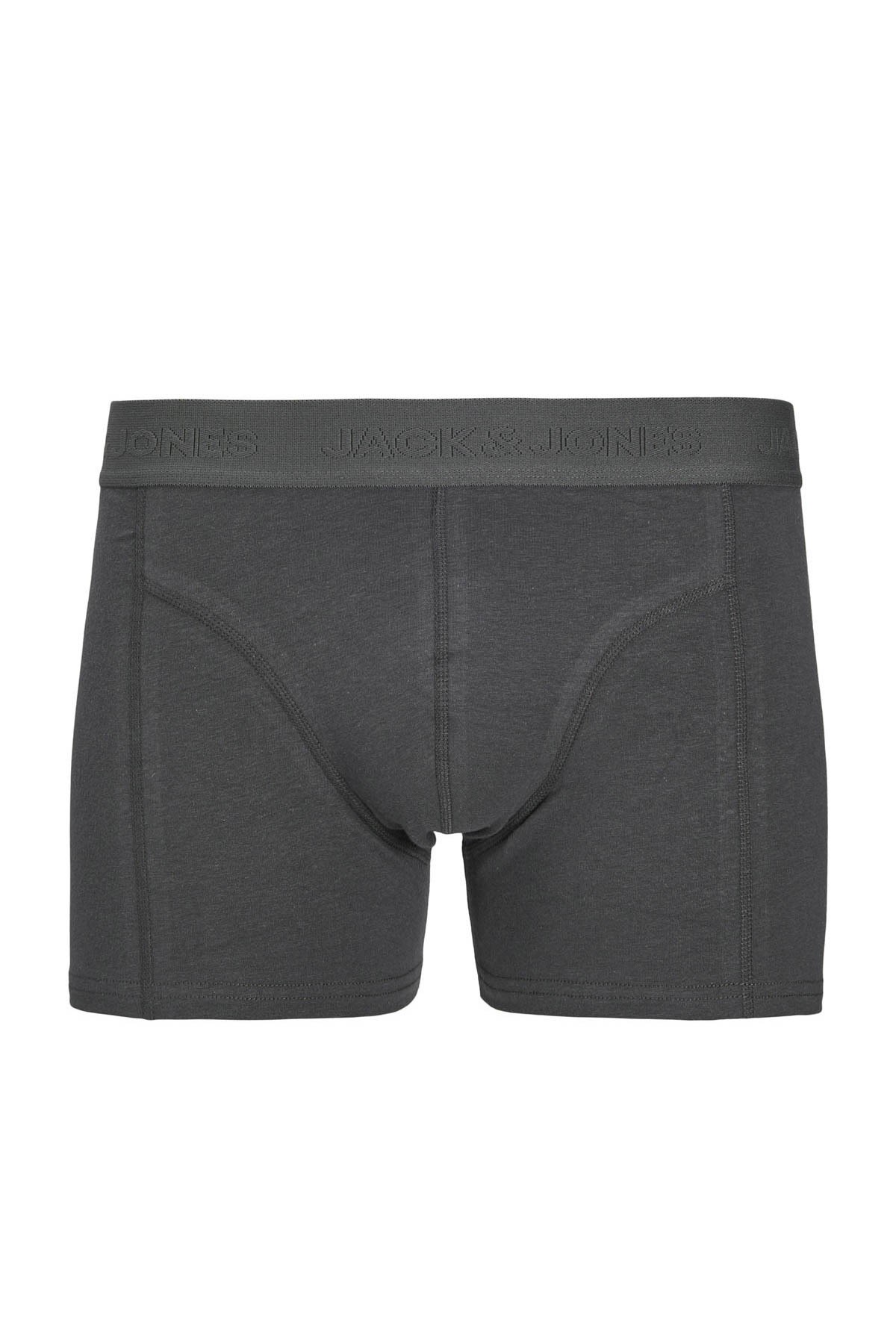 Jack & Jones JACORDINARY TRUNKS 3 PACK Siyah Erkek Boxer 12275575