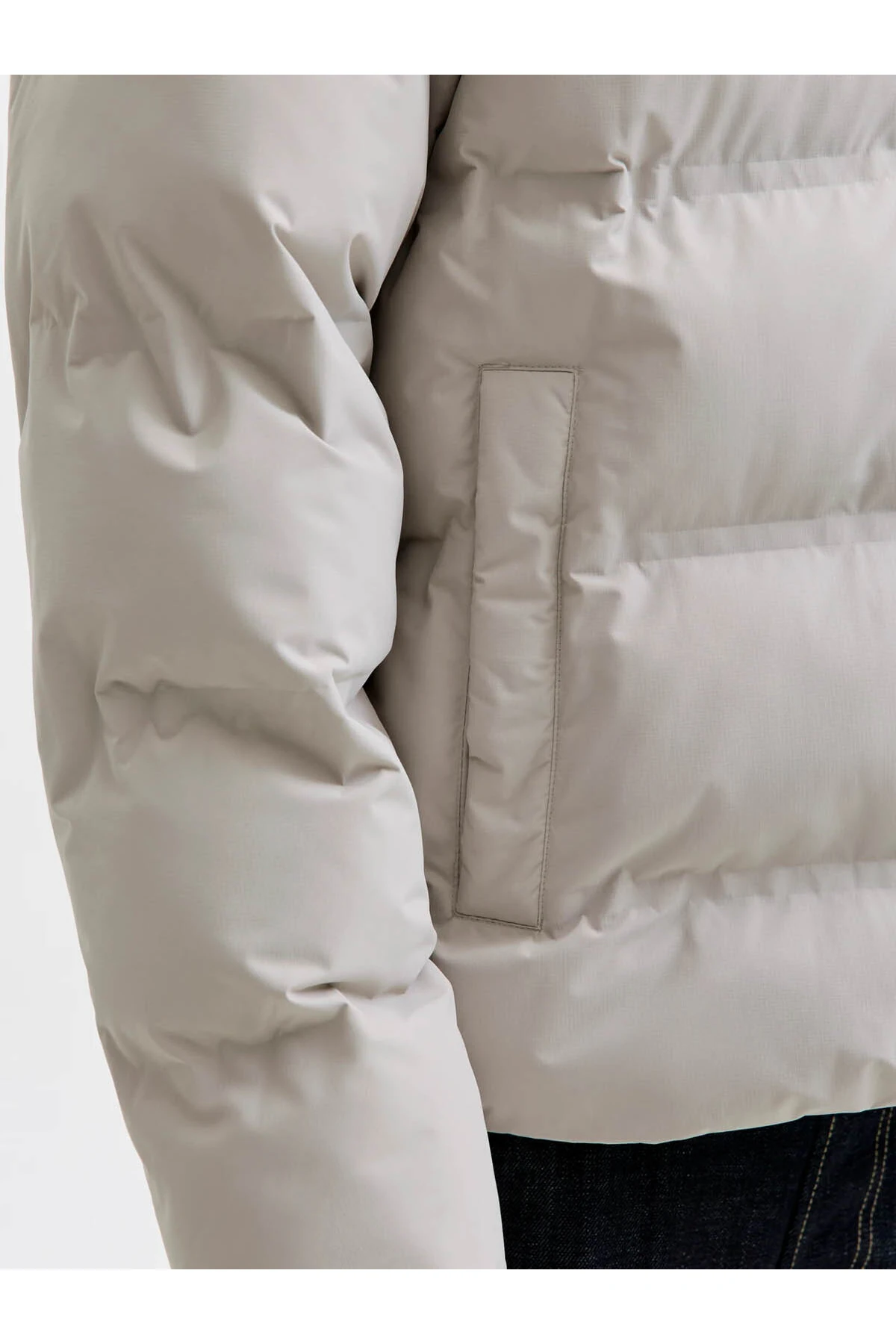 Jack & Jones Jjesoho Puffer Gri Erkek Mont 12278750