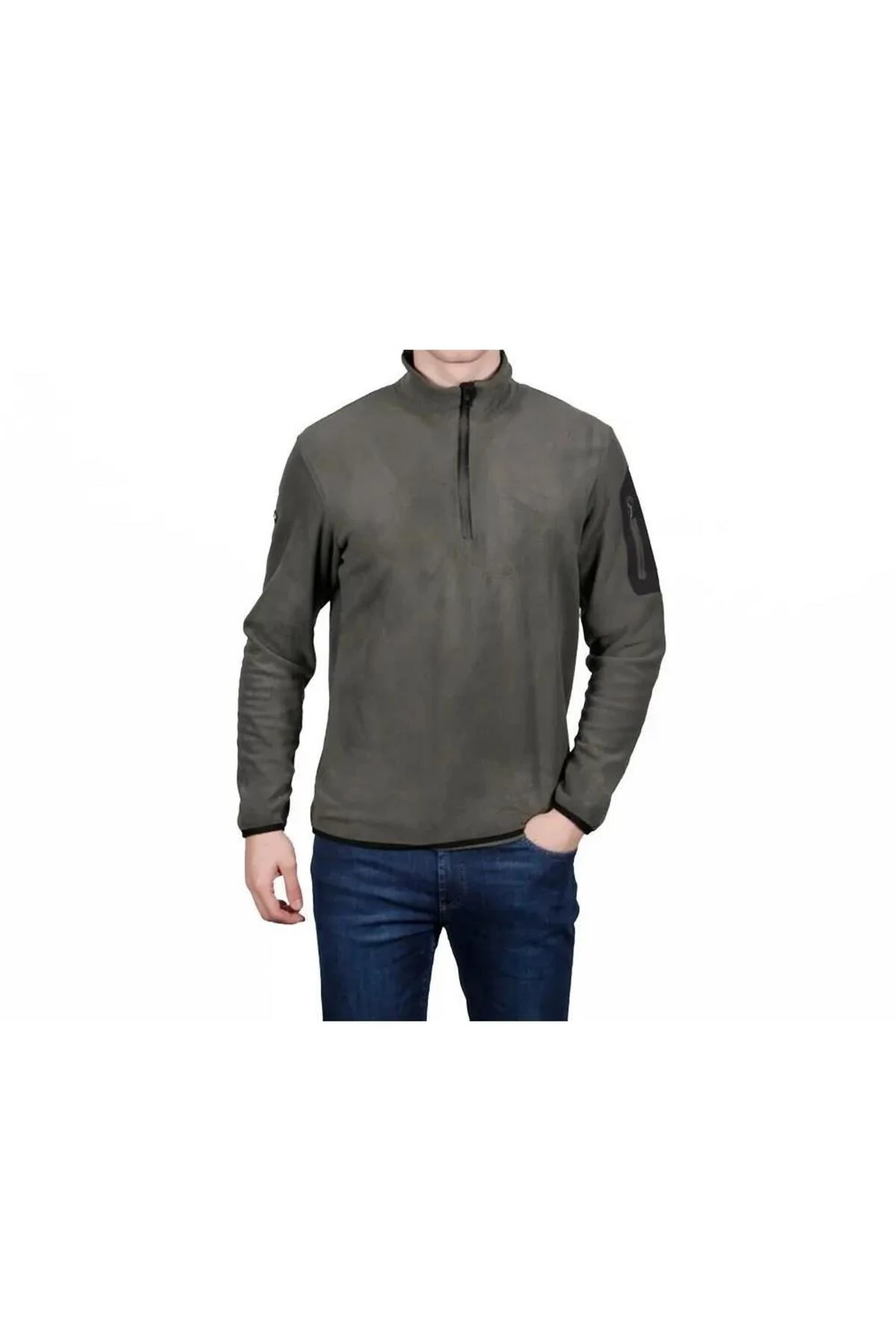 2312002 Erkek Haki Polar