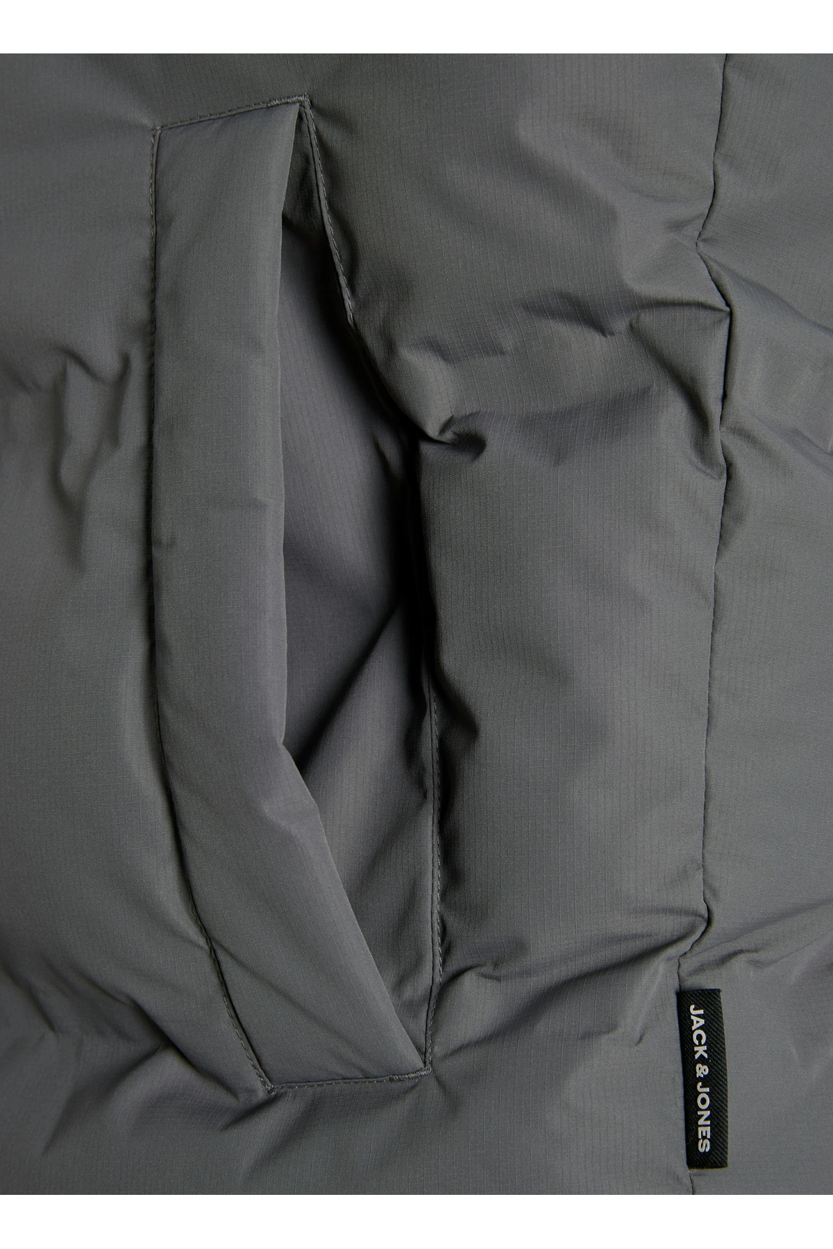 Jack & Jones Jjesoho Puffer Gri Erkek Mont 12278750