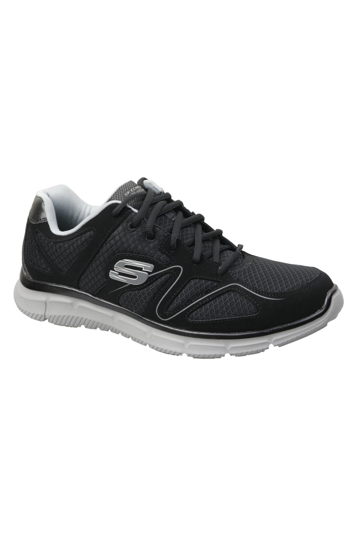 Skechers Erkek Spor Ayakkabı Satisfaction- Flash Point 58350 BKGY