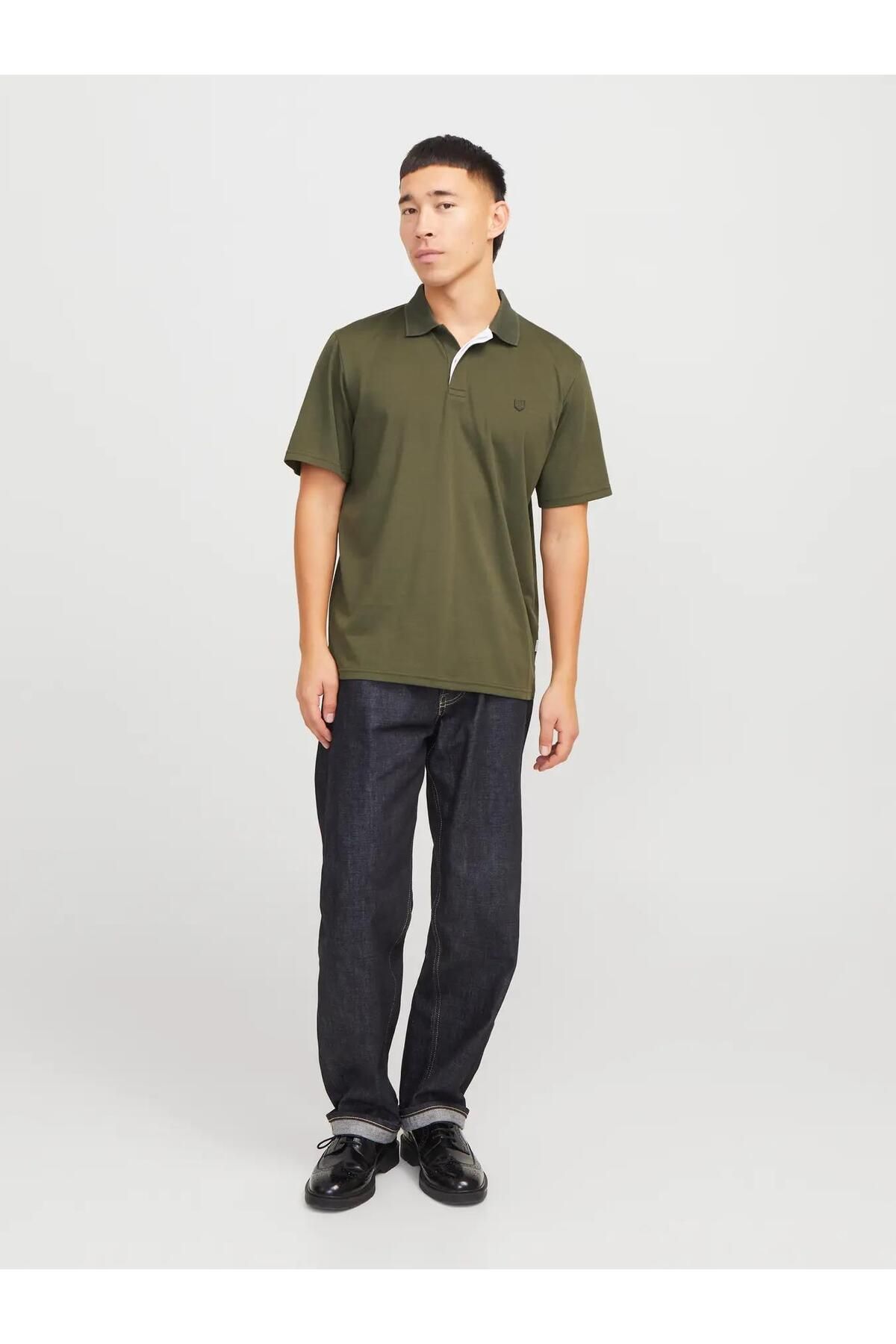 Jack & Jones Jprccrodney Erkek Polo Yaka T-Shirt 12251180