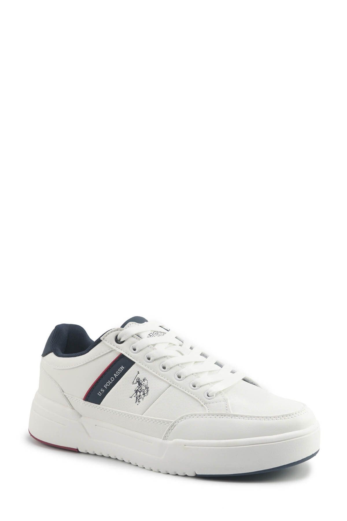 U.S. Polo Assn. 5W Nevada 5Pr Beyaz Erkek Sneaker A102021101