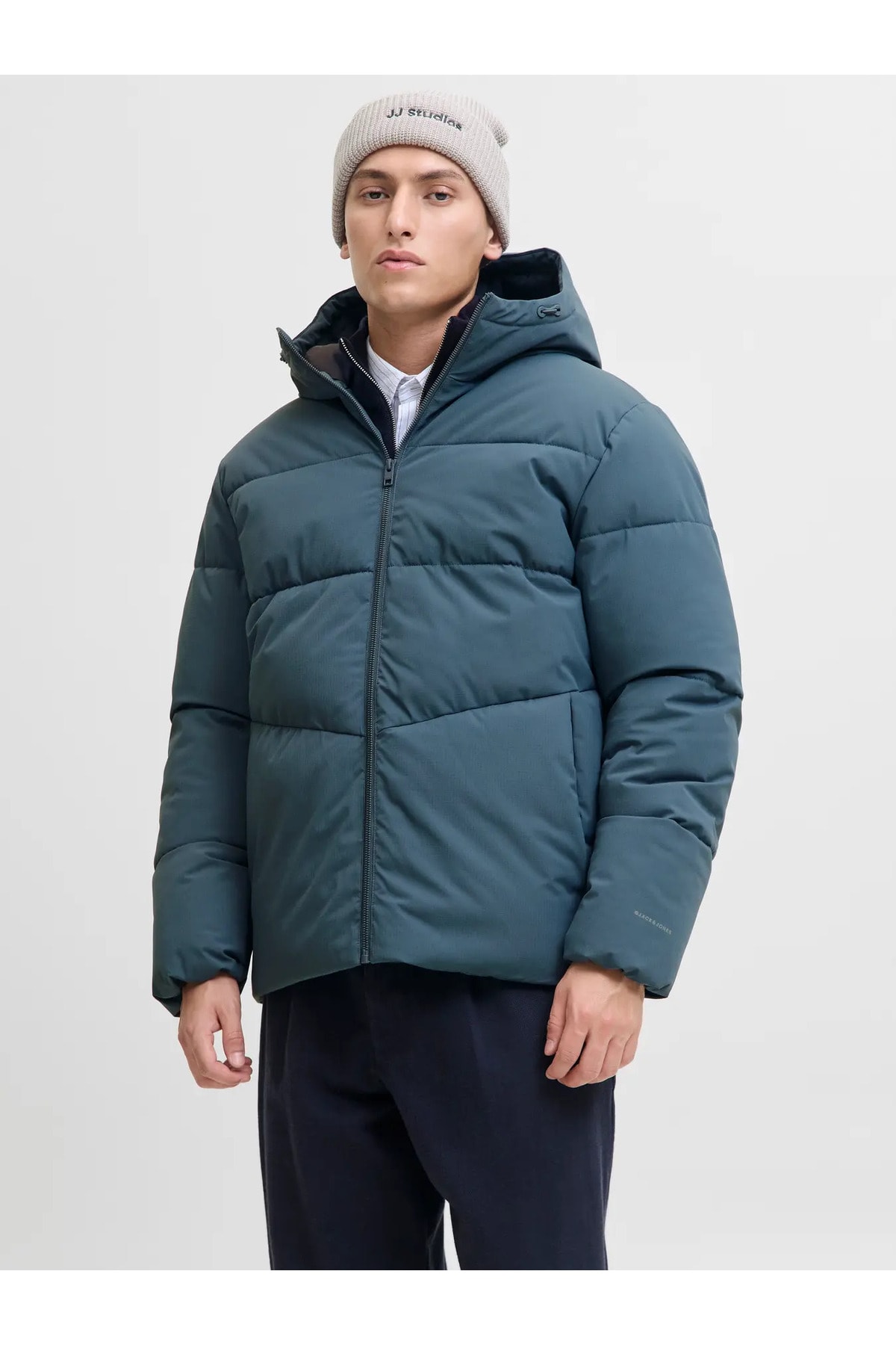 Jack & Jones JJGLOBAL PUFFER JACKET Erkek Mont