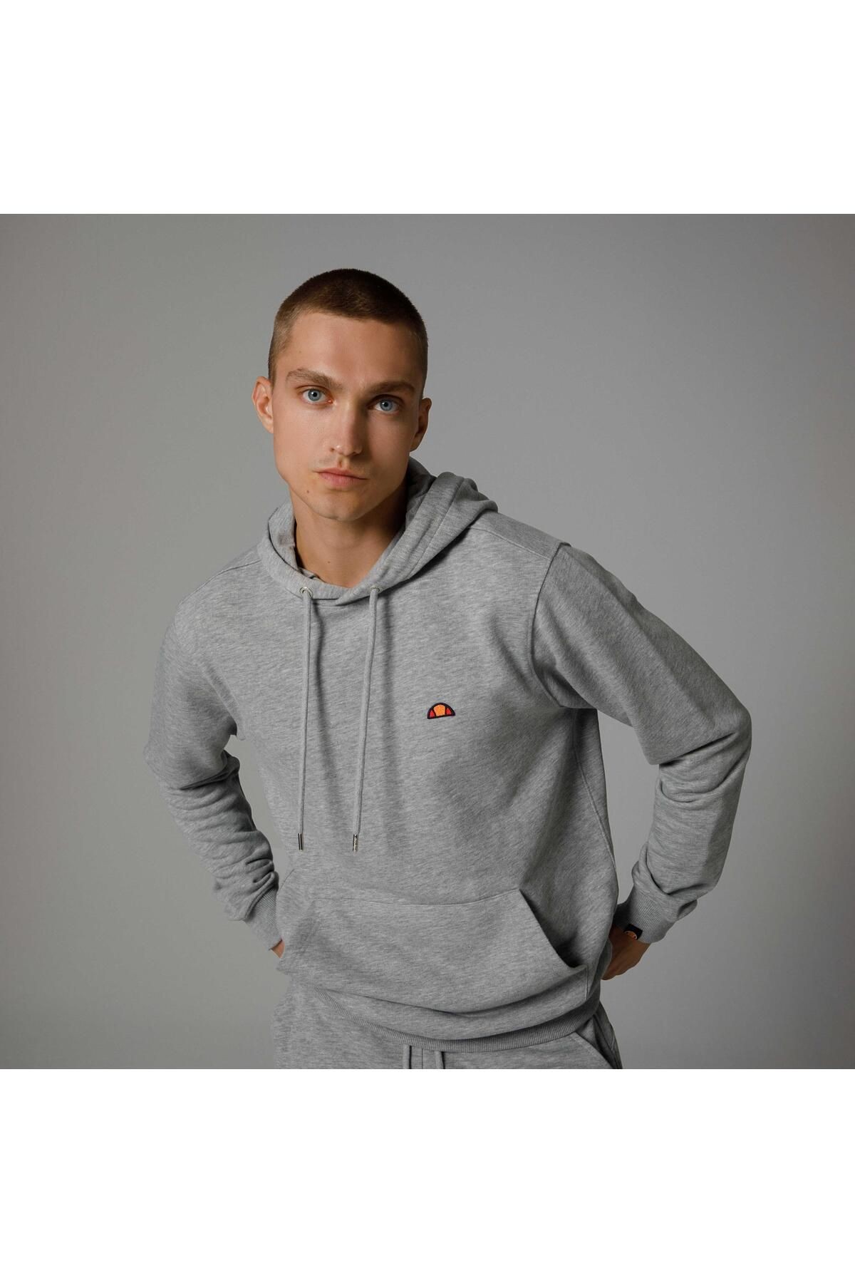 Ellesse Kapüşonlu Erkek Sweatshirt EM279-GR