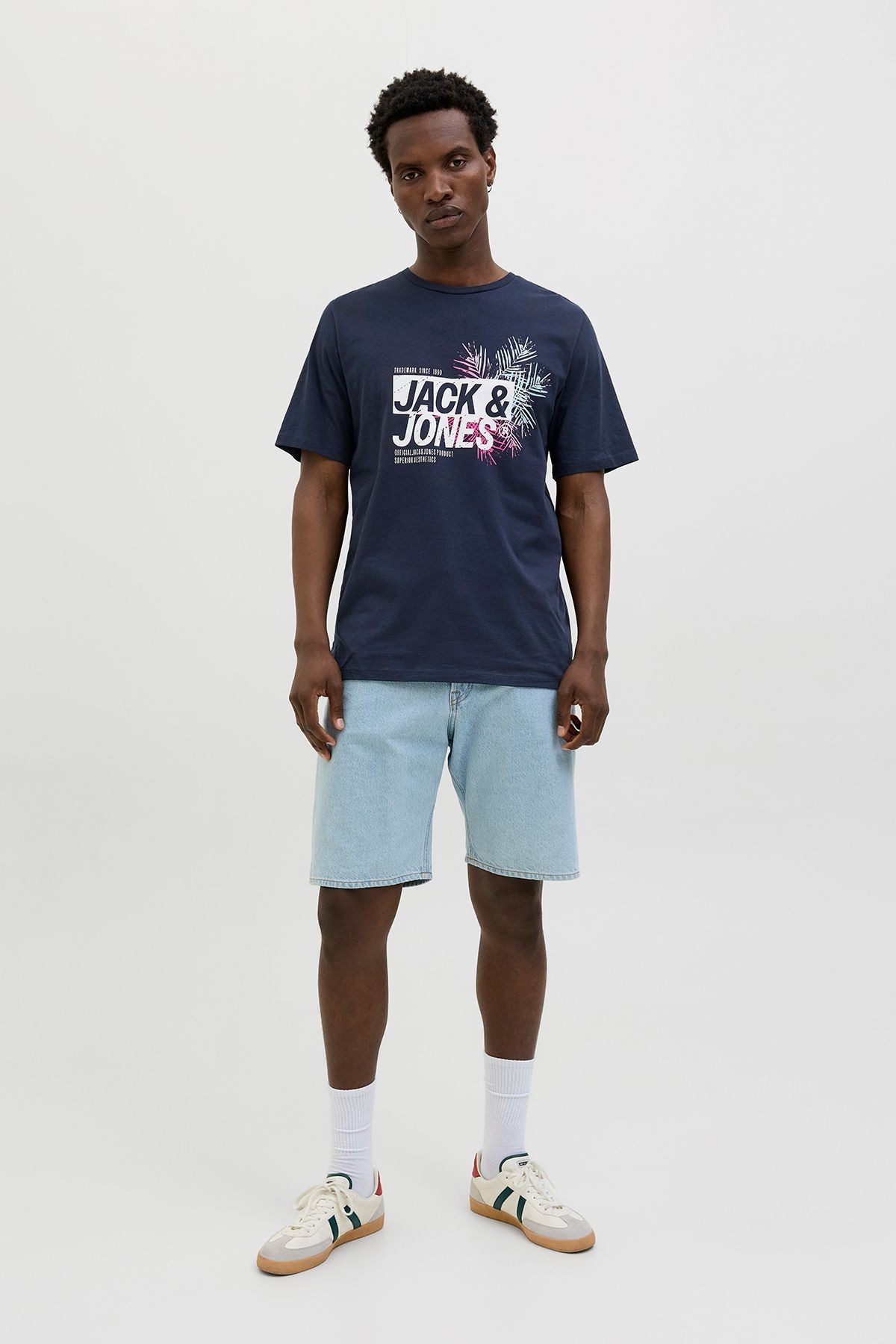 Jack & Jones Jjjaxon Erkek T-Shirt 12269390