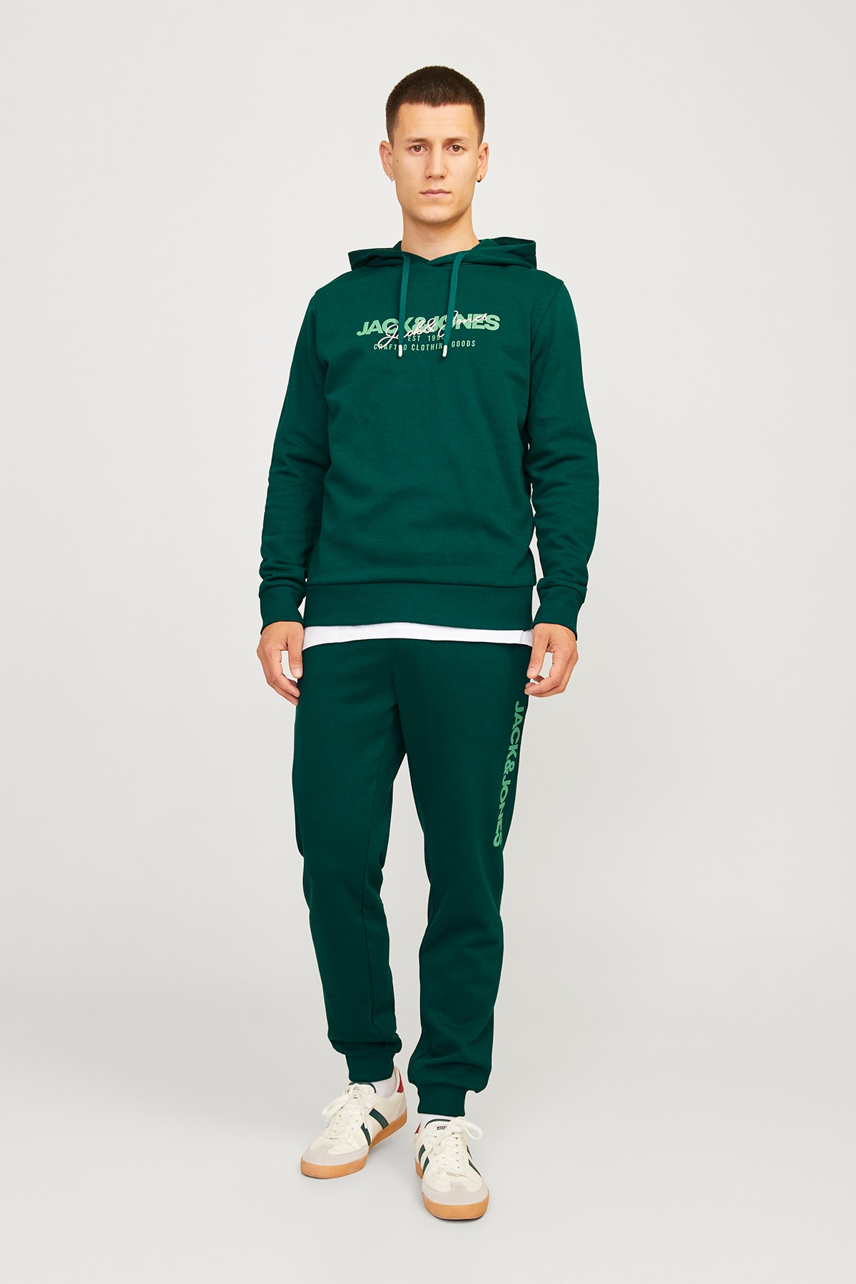 Jack & Jones Jpstgordon Jjalvis Erkek Eşofman Altı 12258477 - Deep Teal