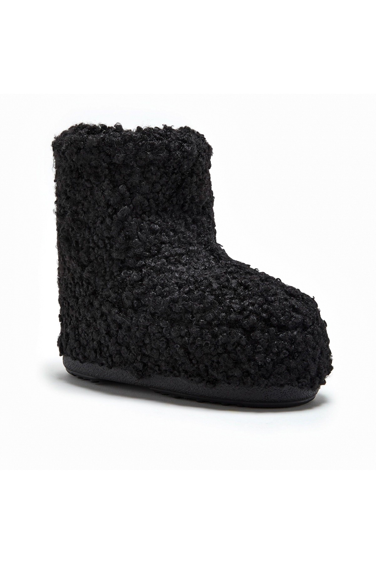 Moon Boot Icon Low Faux Astrak Black Kadın Kar Botu 14094500-001