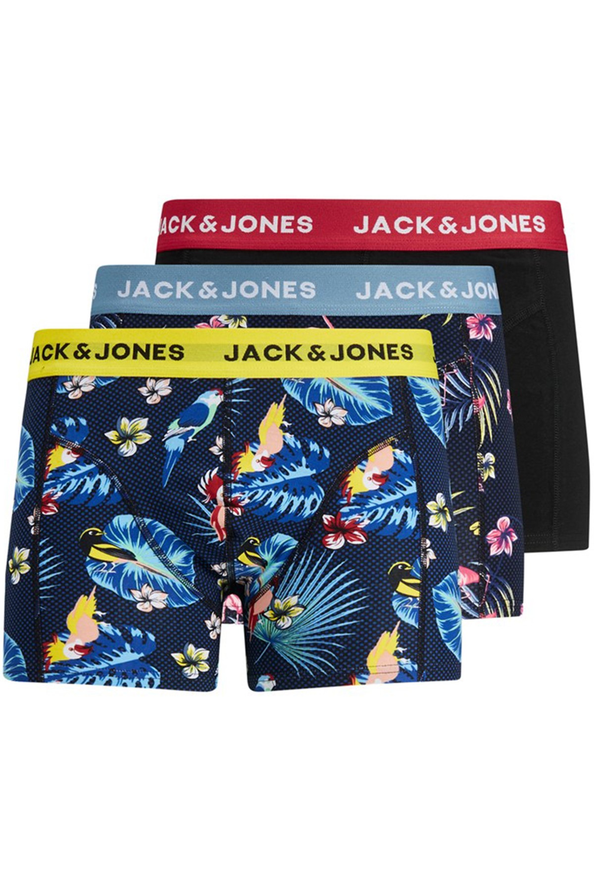 Jack & Jones JACFLOWER BIRD 12194104 3'lü Boxer