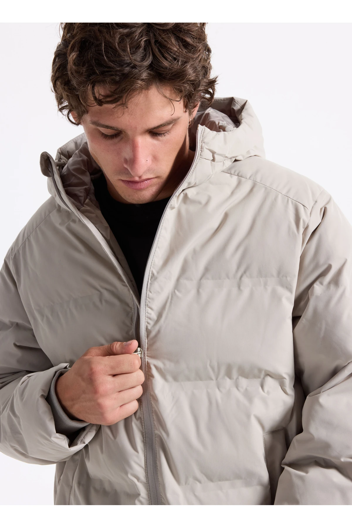 Jack & Jones JJESOHO PUFFER Erkek Mont 12278749