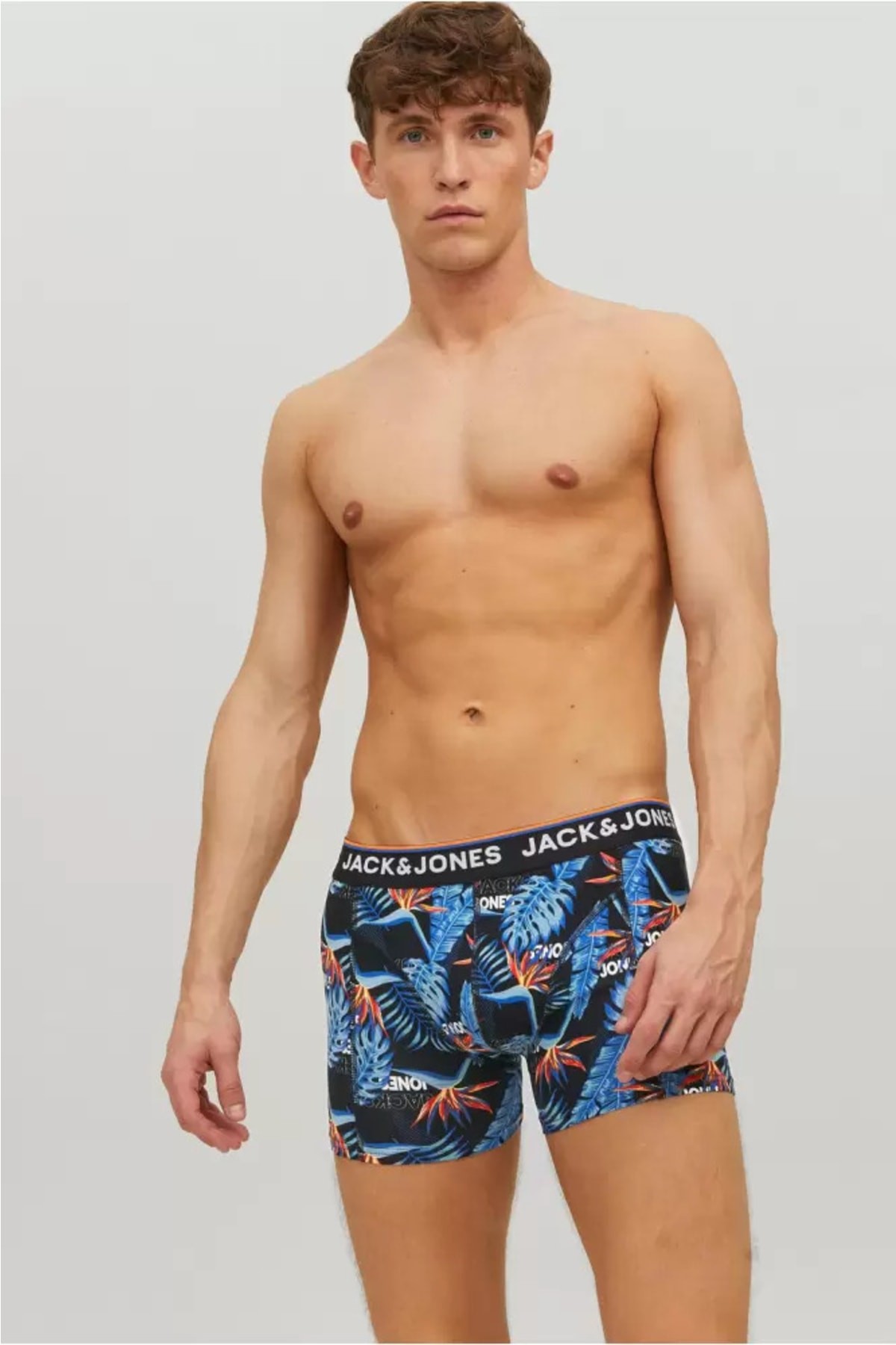 Jack & jones Siyah Erkek 3'lü Boxer 12228458