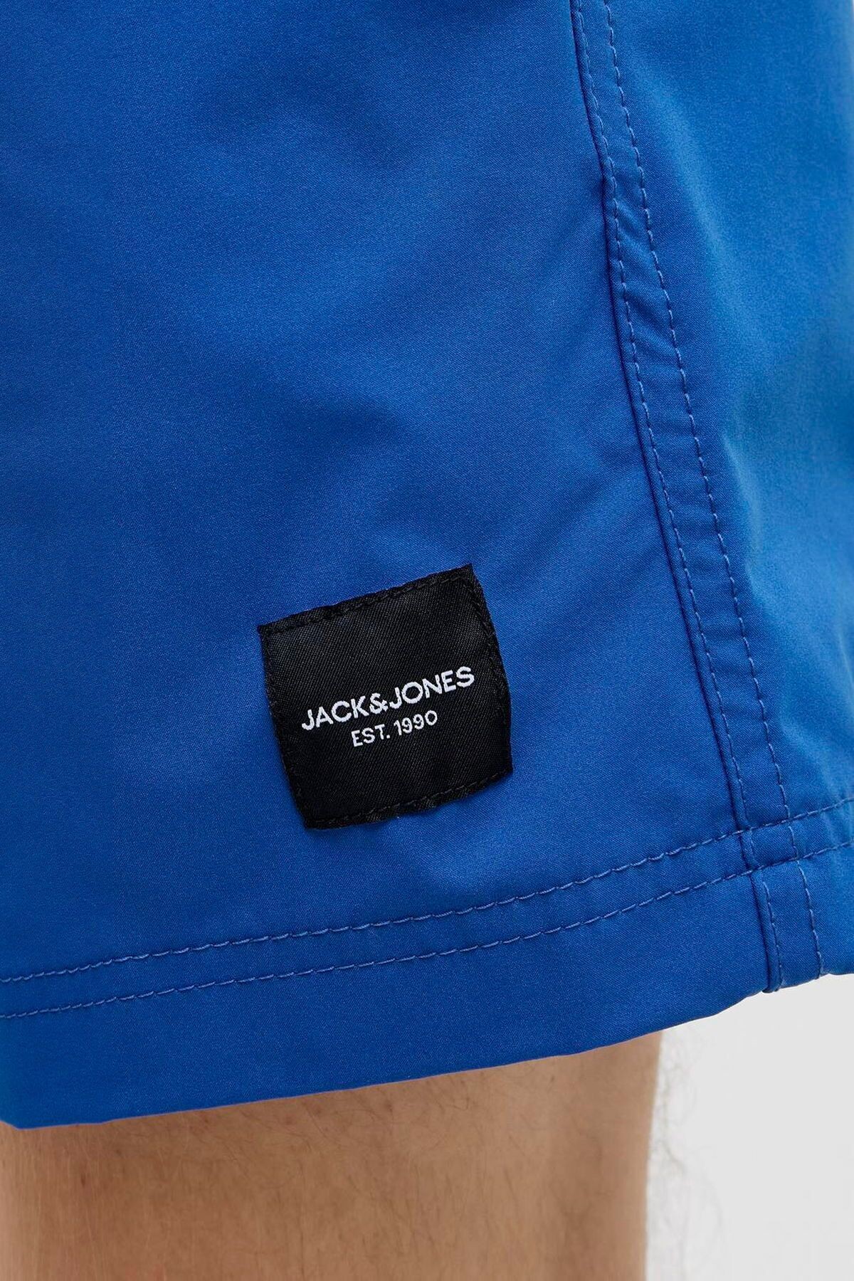 Jack & Jones Maui Erkek Logolu Beli Lastikli Deniz Şortu