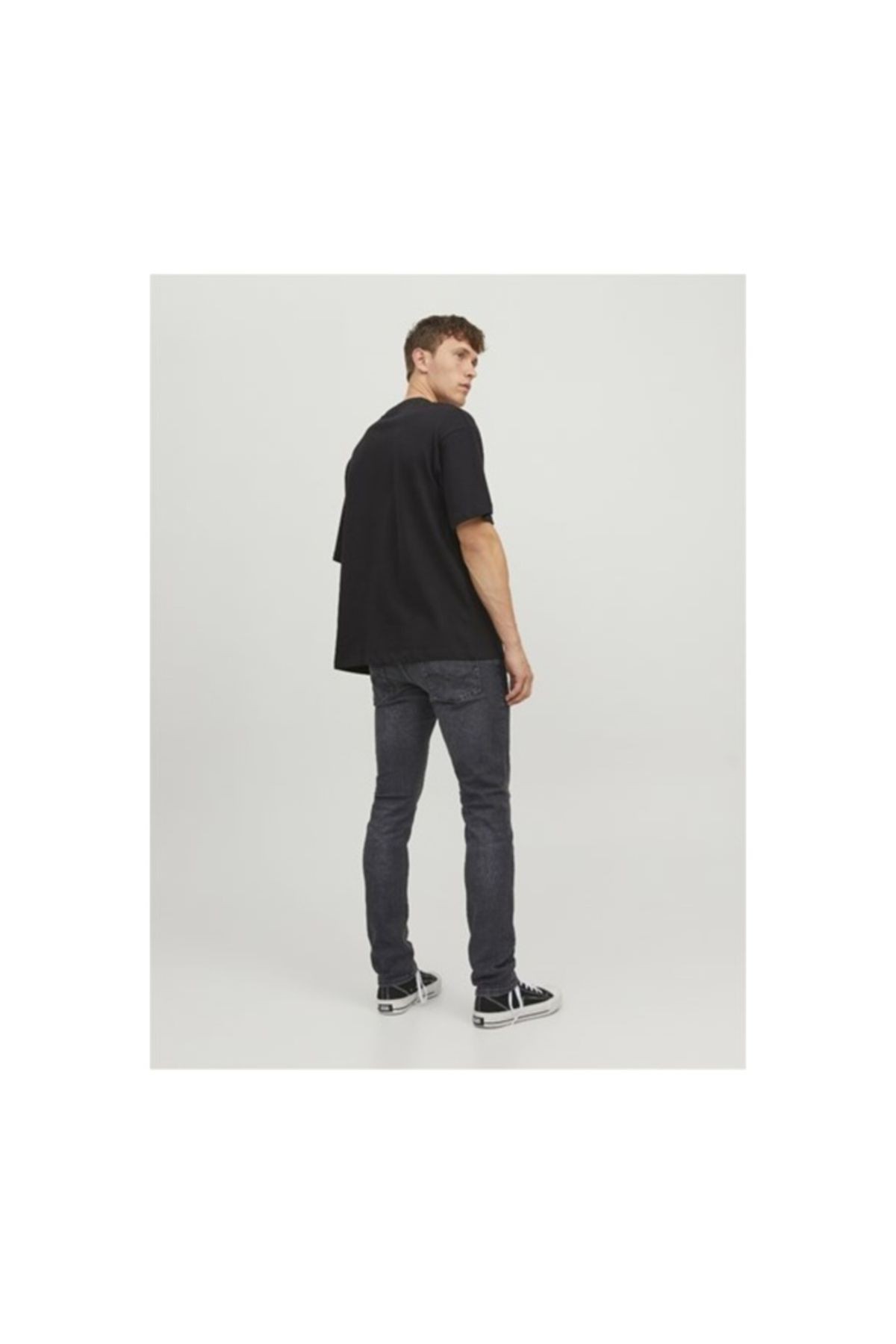 Jack & Jones Jjıglenn Jjorıgınal Sq 270 Noos Erkek Kot Pantolon 12243595 Black Denim