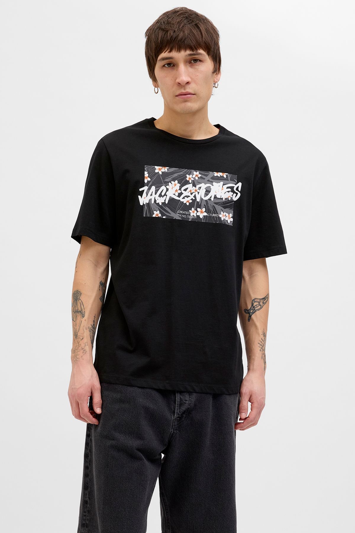 Jack & Jones Jjhawaii Shape Erkek T-Shirt 12269324