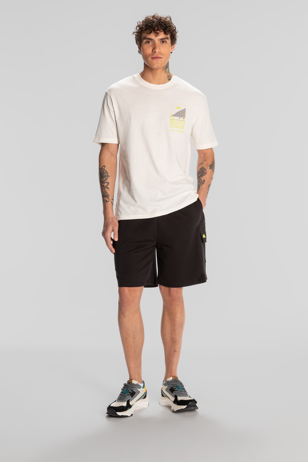Kappa Authentic Spacetime Erkek T-Shirt 371S8IW