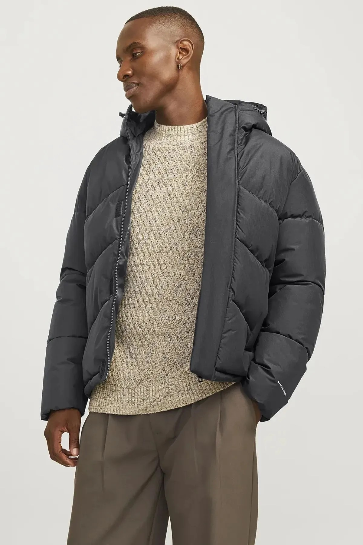 Jack & Jones Jjworld Puffer Erkek Mont 12259850