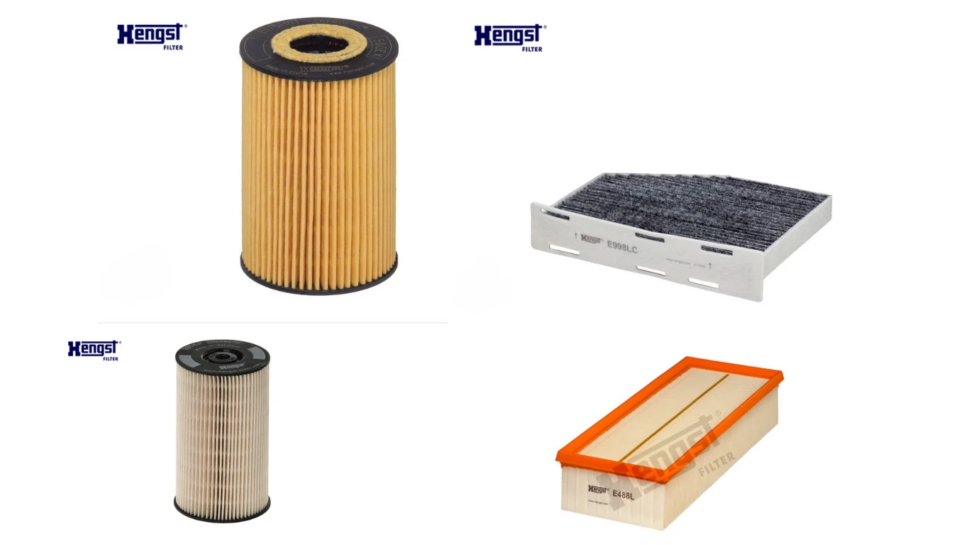 2010-2014 VW CADDY HENGST MARKA FİLTRE SETİ