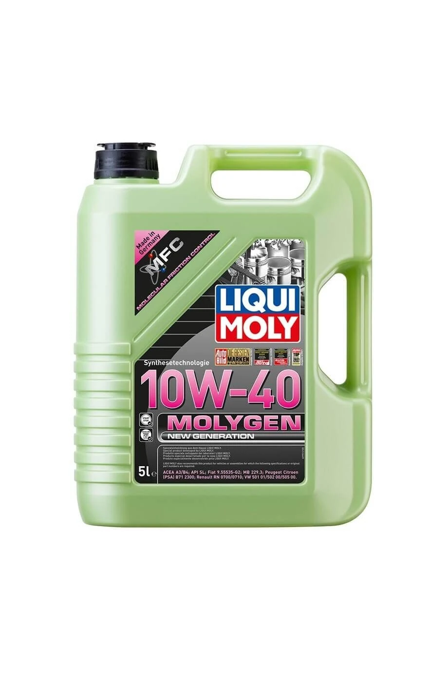 Liqui Moly 10W40 Motor Yağı Molygen New Generation 5 Lt (9951)