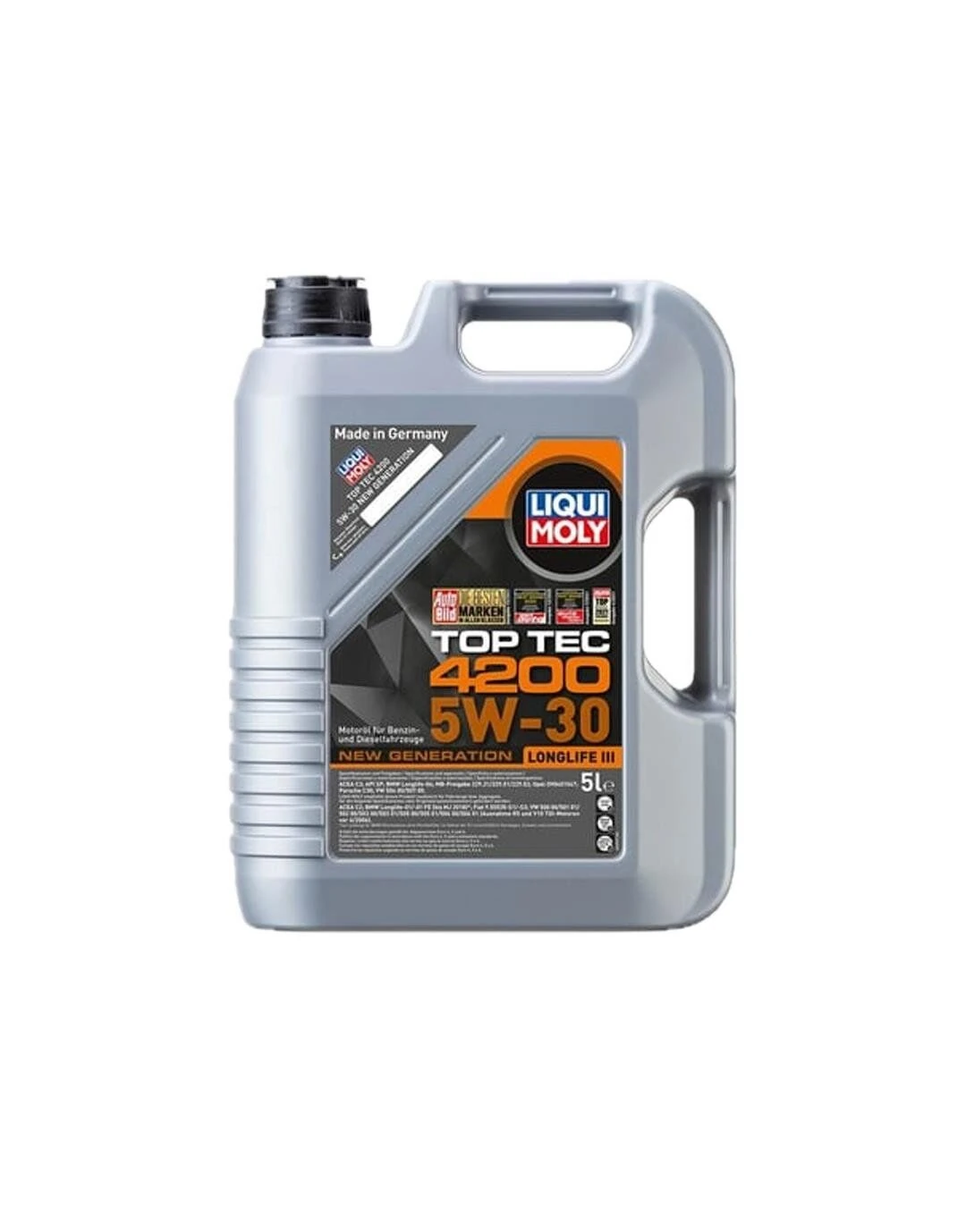 Liqui Moly 5W30 Motor Yağı Tam Sentetik Top Tec 4200 5 Lt (8973)