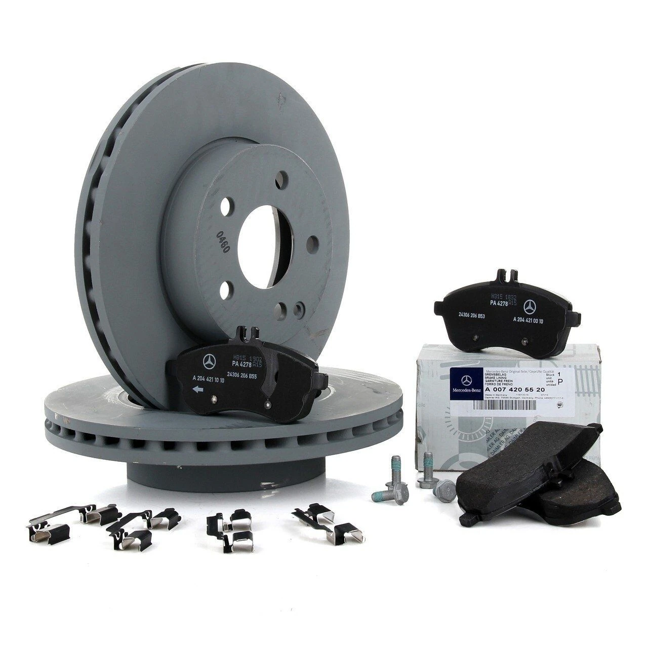 Mercedes W204 Kasa C180 CGI Ön Fren Disk Ve Balata Takımı Orijinal