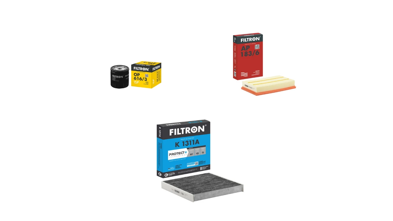 Audi A3 35 TFSI Motor Filtre Bakım Seti Filtron Marka