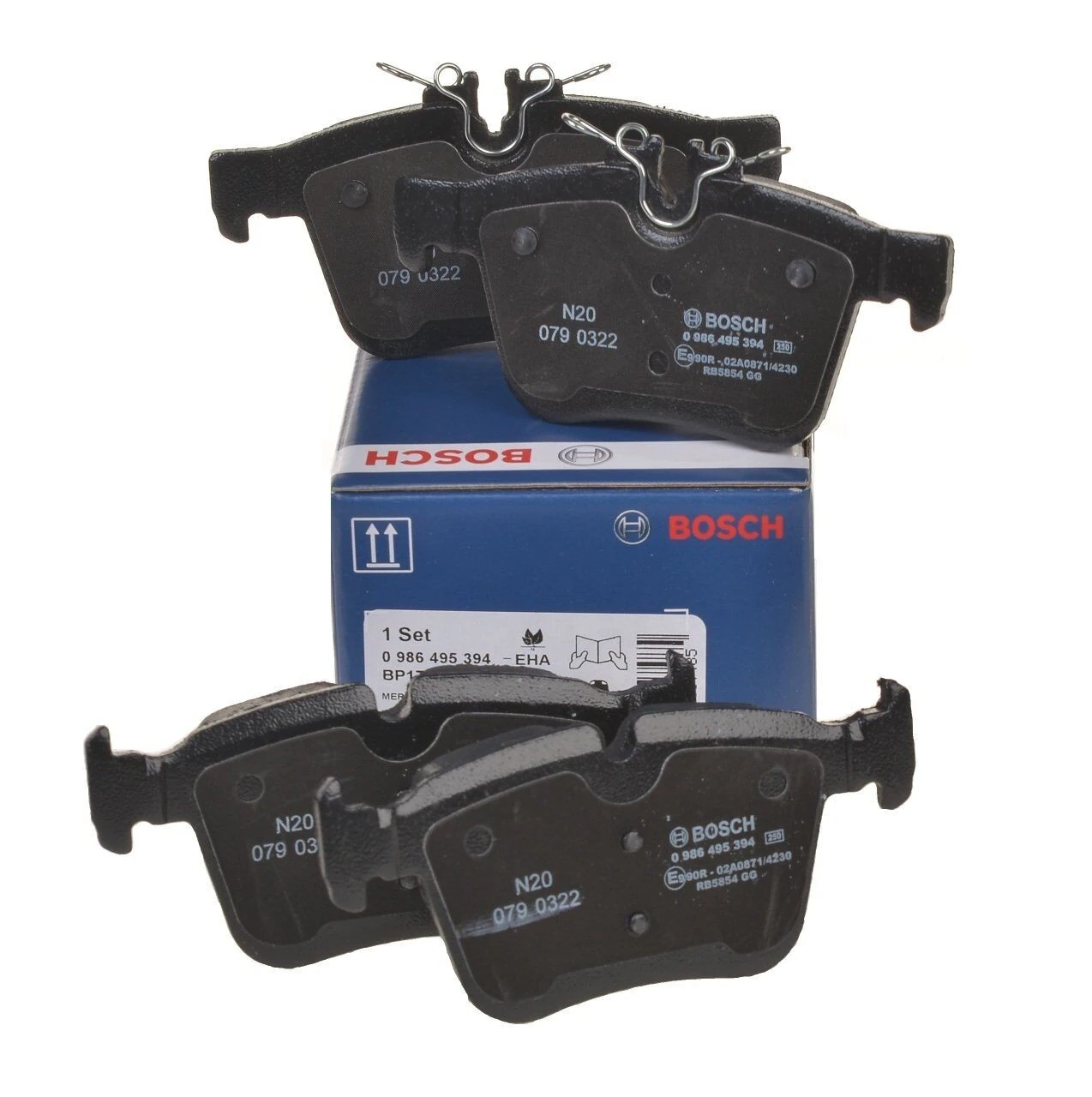 BOSCH 0986495394 | Mercedes W205 Kasa C180 C200 Arka Fren Balata Takımı